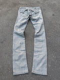 Y2K Laguna Beach „Dana Point“ Grey Low Waist Denim für Damen. Y2K 2000s Fashion