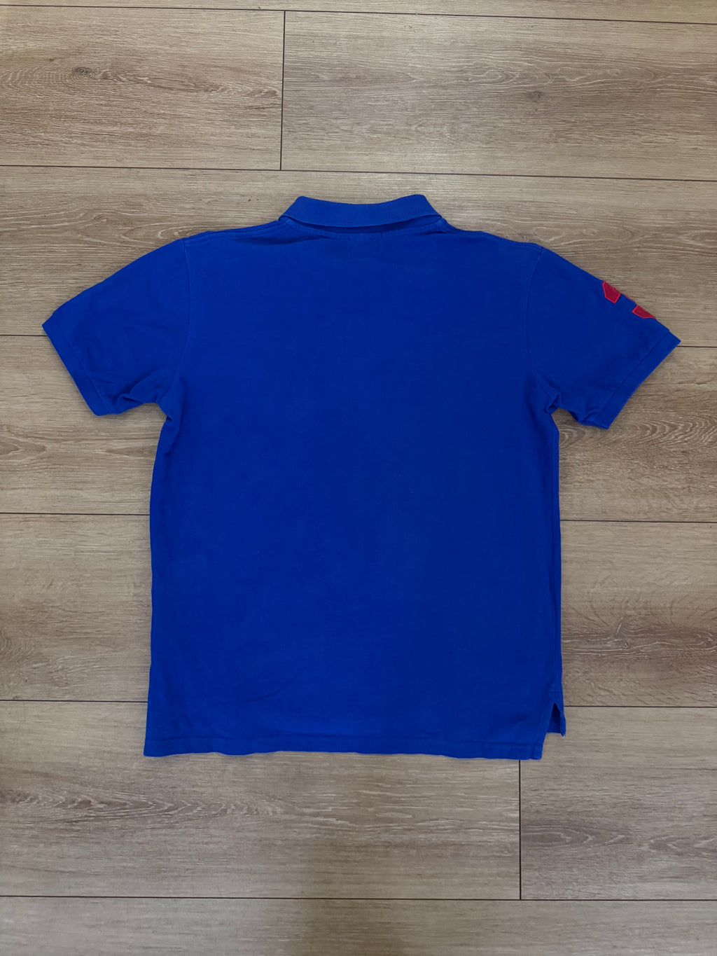 Produktbild Vintage U.S. Polo Assn. Dark Blue Polo Shirt von vorne 