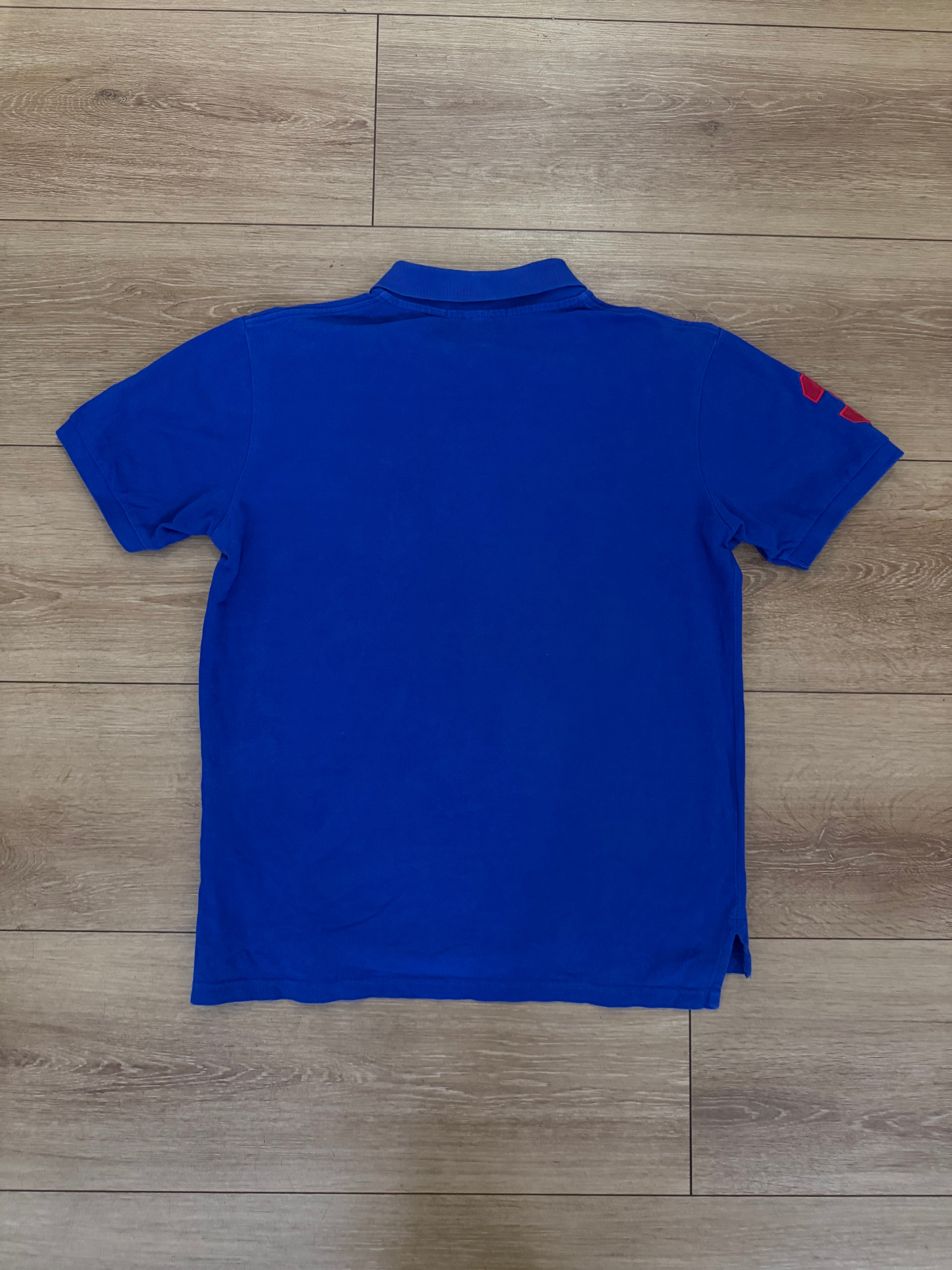 Produktbild Vintage U.S. Polo Assn. Dark Blue Polo Shirt von vorne 