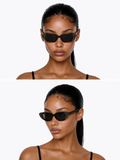 Vintage Celine Paris Sunglasses Black