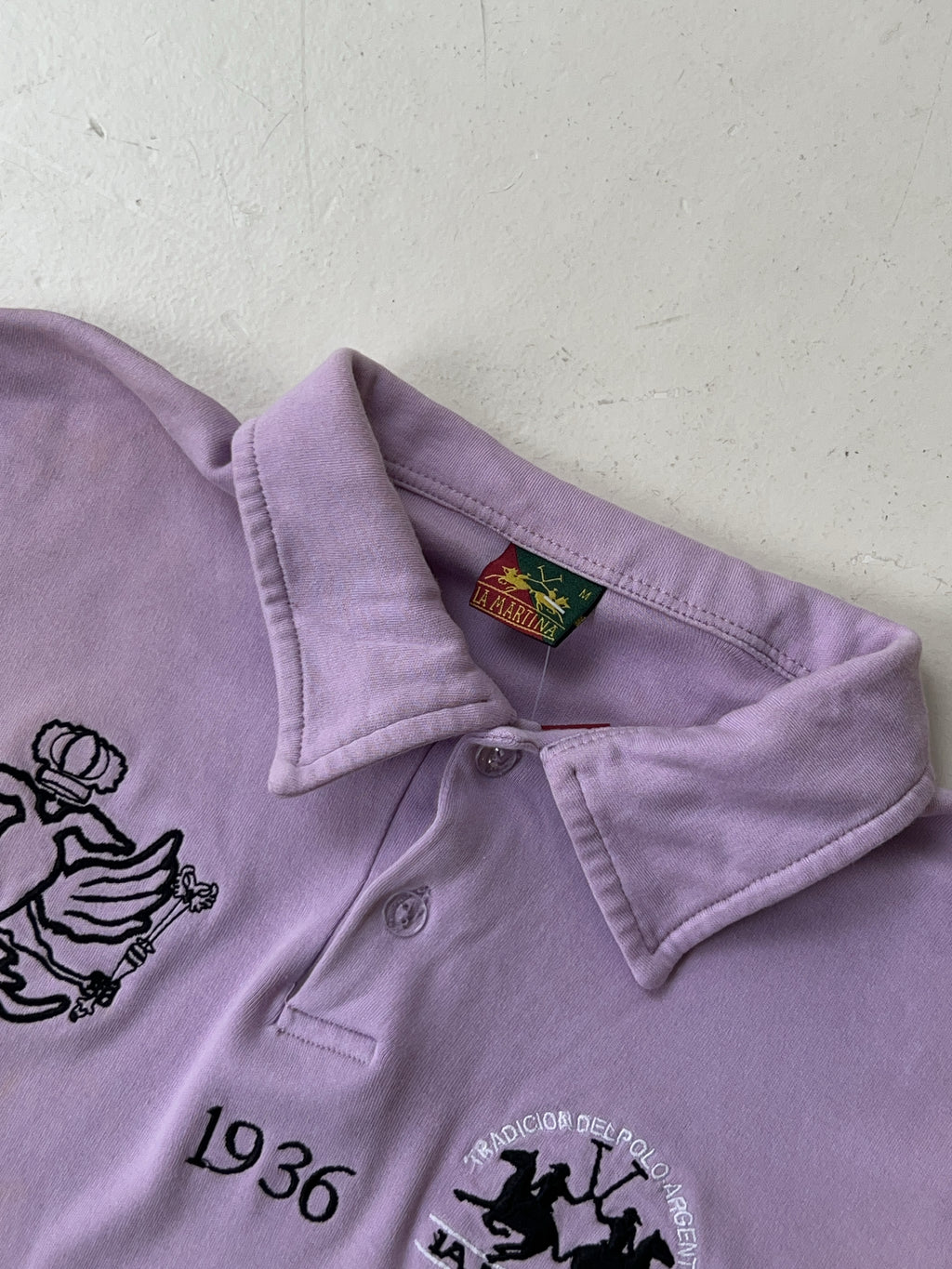 Vintage La Martina Light Pink Poloshirt (M)