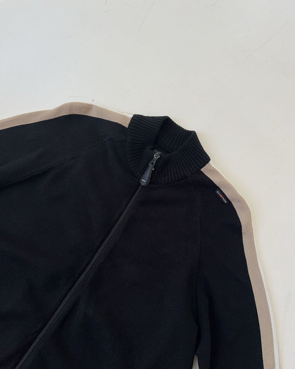 Vintage Energie Knit Zip Jacke (XXL)