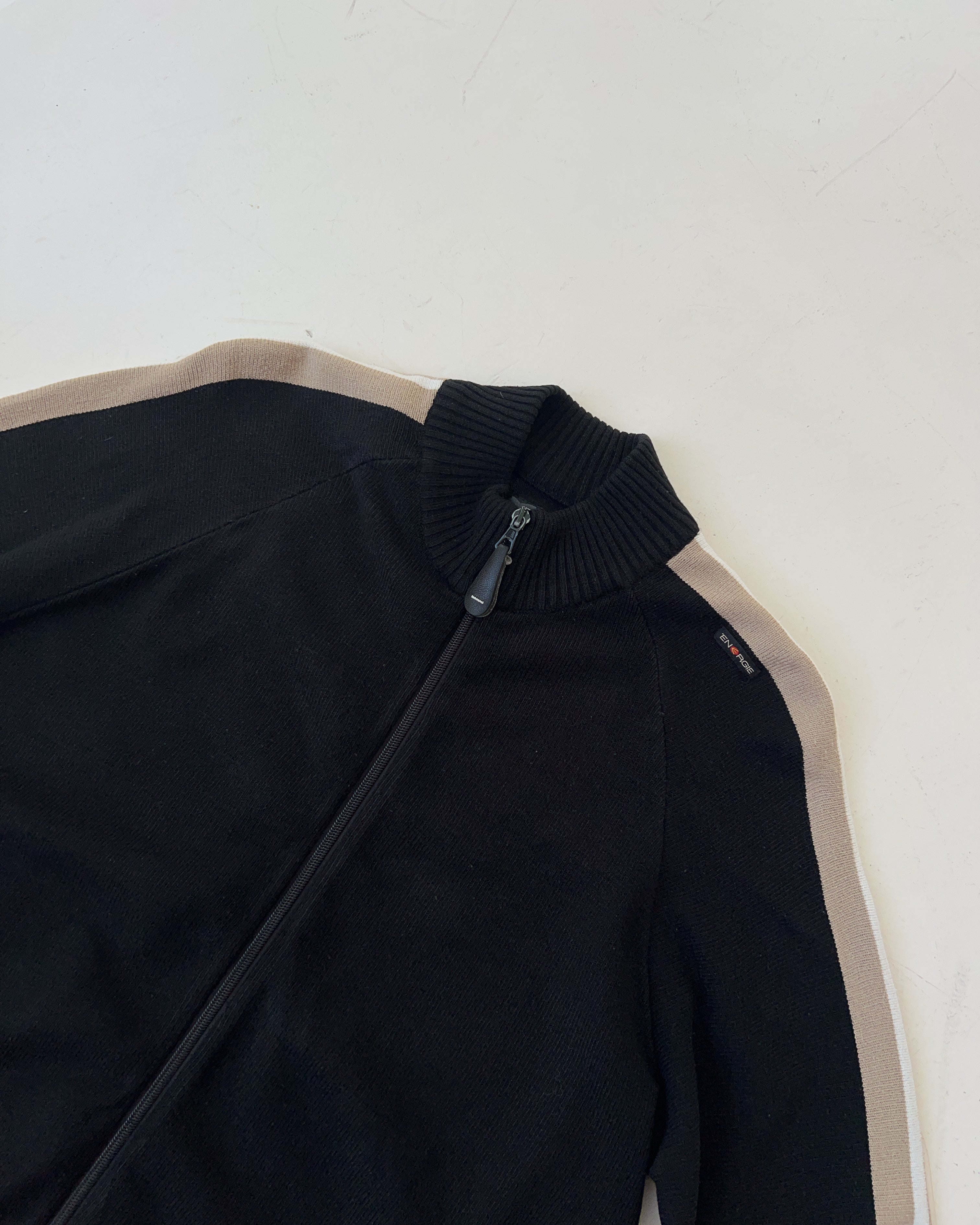 Vintage Energie Knit Zip Jacke (XXL)