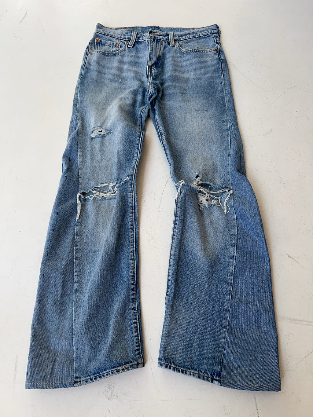 Vintage Levi's Hi-Ball Reworked Flared Jeans (M)