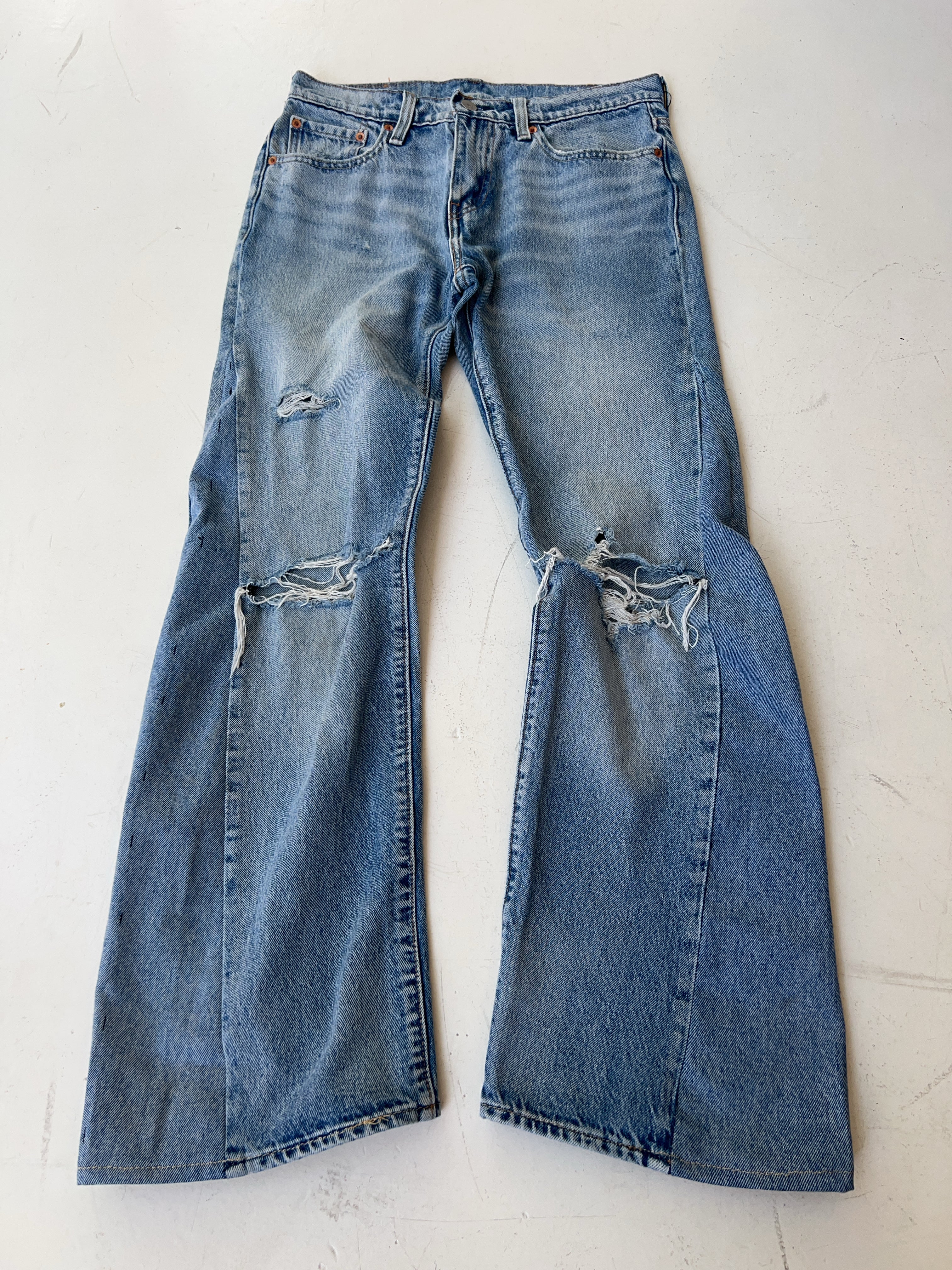 Vintage Levi's Hi-Ball Reworked Flared Jeans (M)