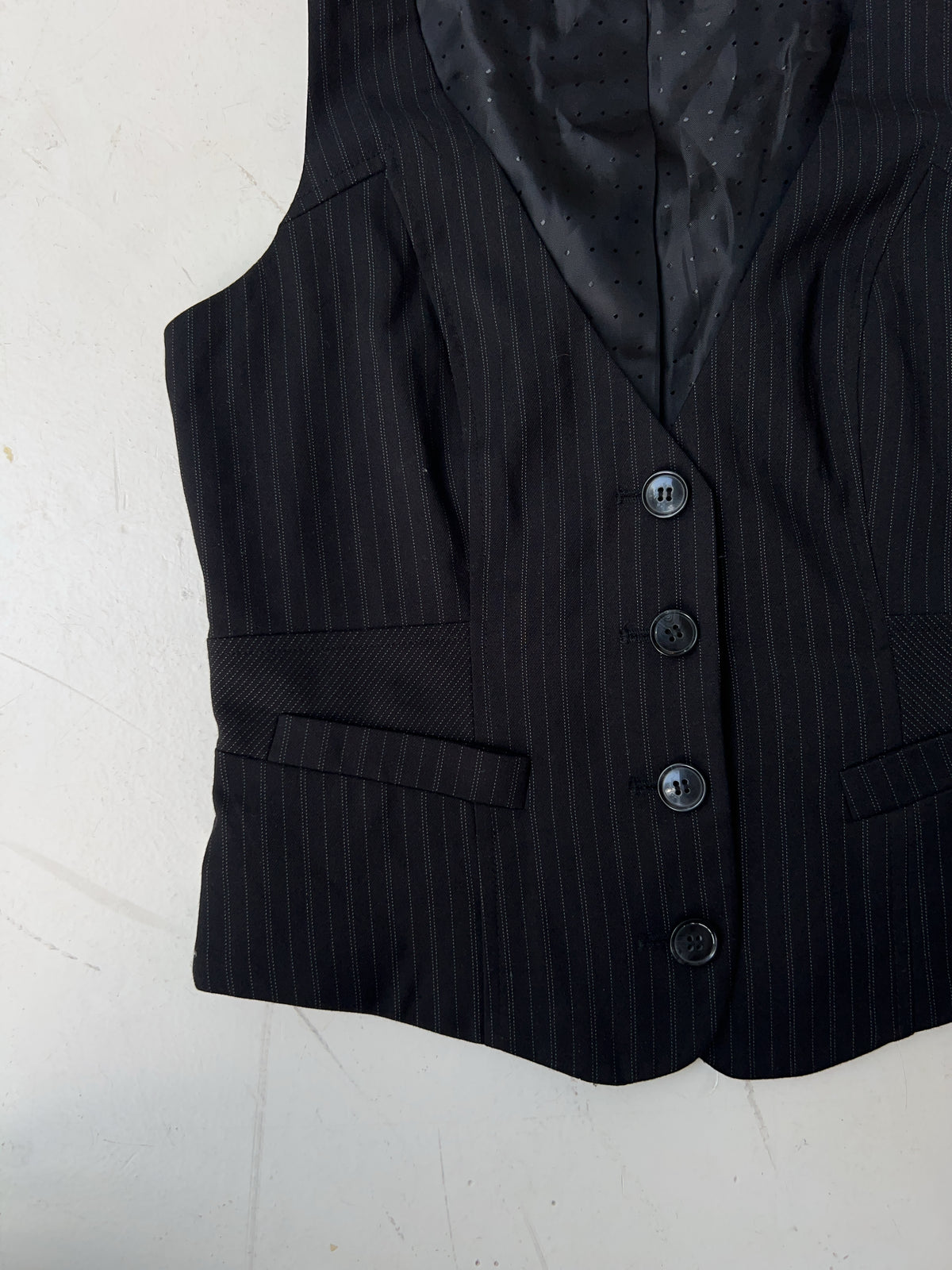Vintage Orsay Pinstripe Top (S)