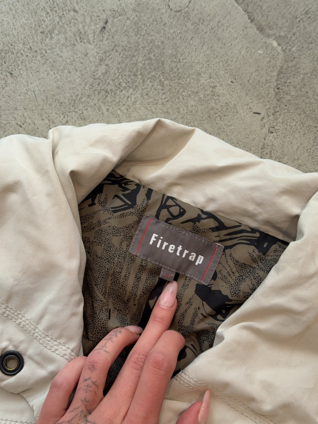 Vintage Firetrap Jacke (S)