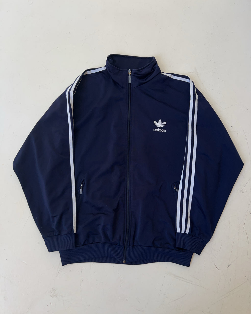 Vintage Adidas Blaue Jacke (L)