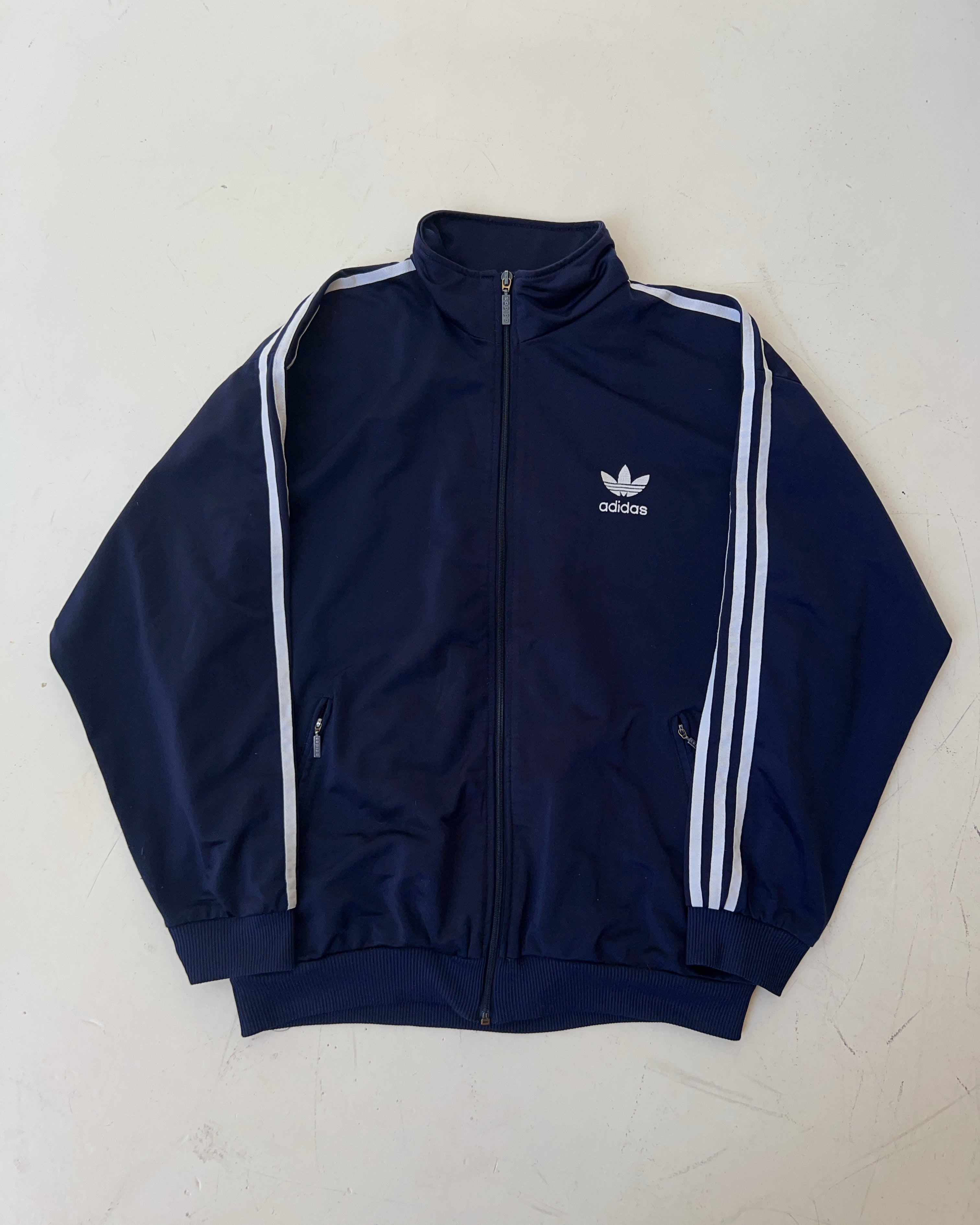 Vintage Adidas Blaue Jacke (L)
