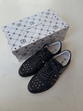 Vintage Frankie Morello Black Studded Low-top Sneaker (42)