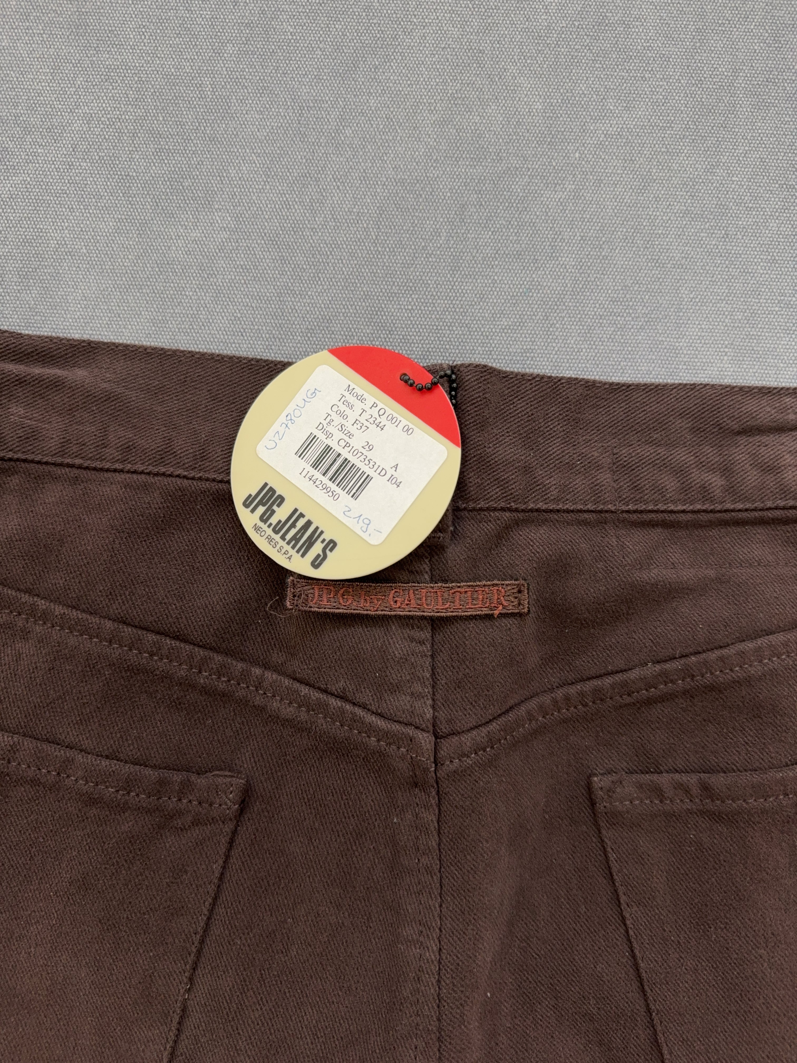 Vintage Jean Paul Gaultier Jeans für Damen. Y2K Second Hand 2000s Fashion 