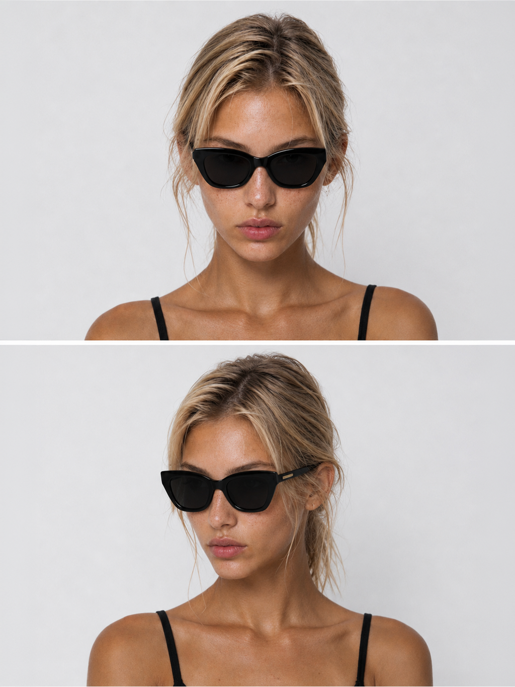 Bottega Veneta Black Sunglasses