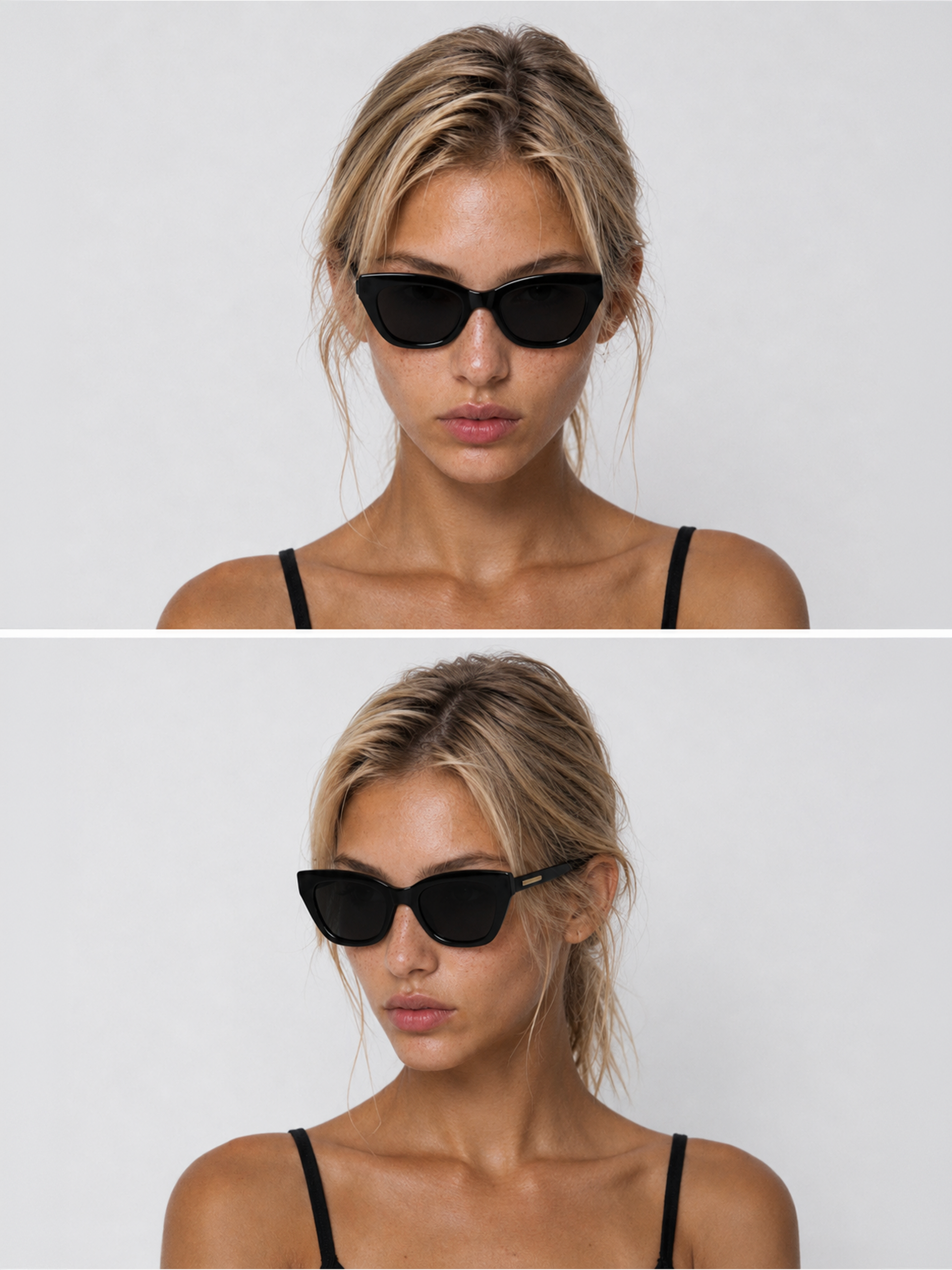 Bottega Veneta Black Sunglasses
