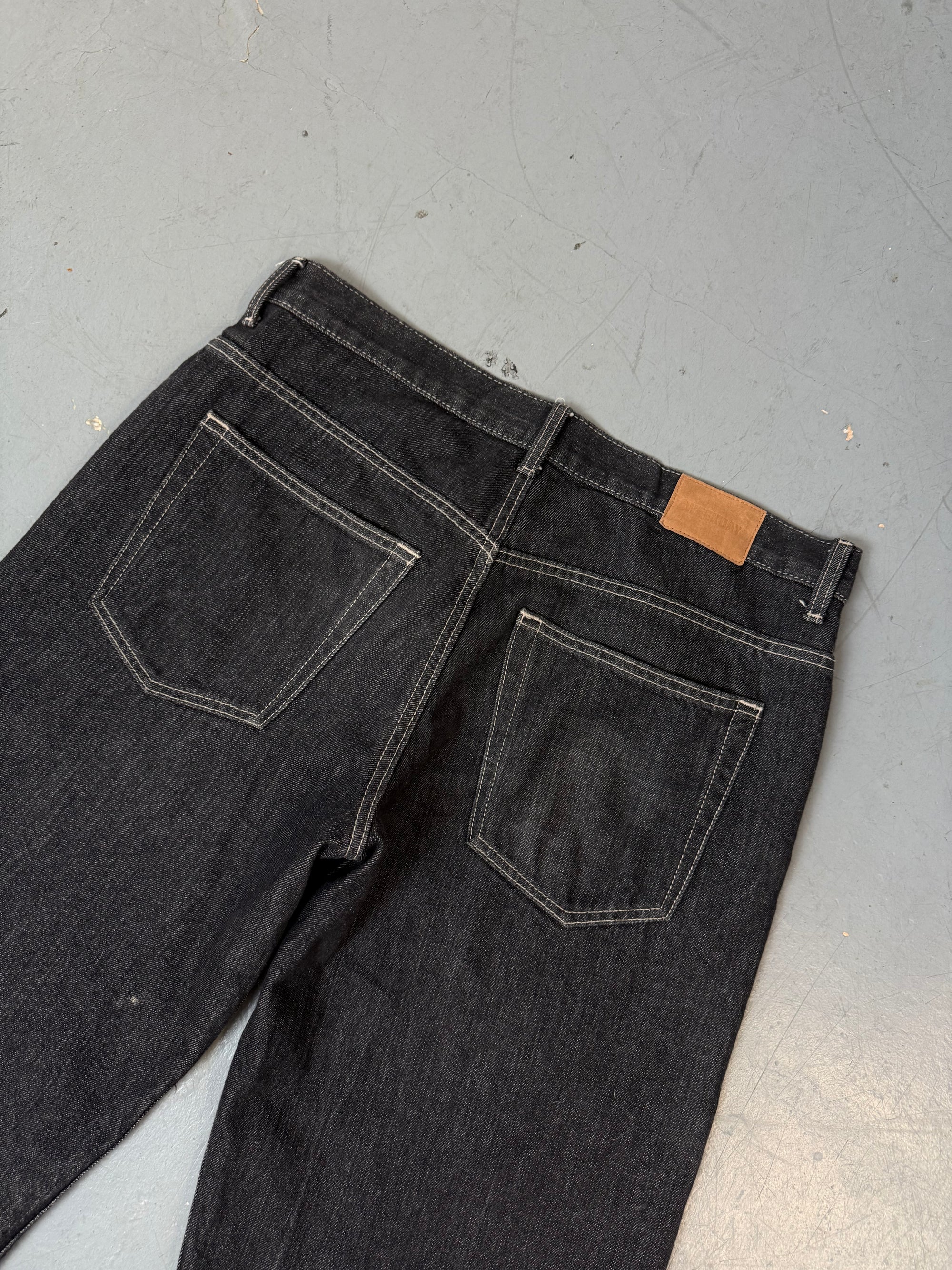 Vintage Weekday Black Baggy Denim M/L