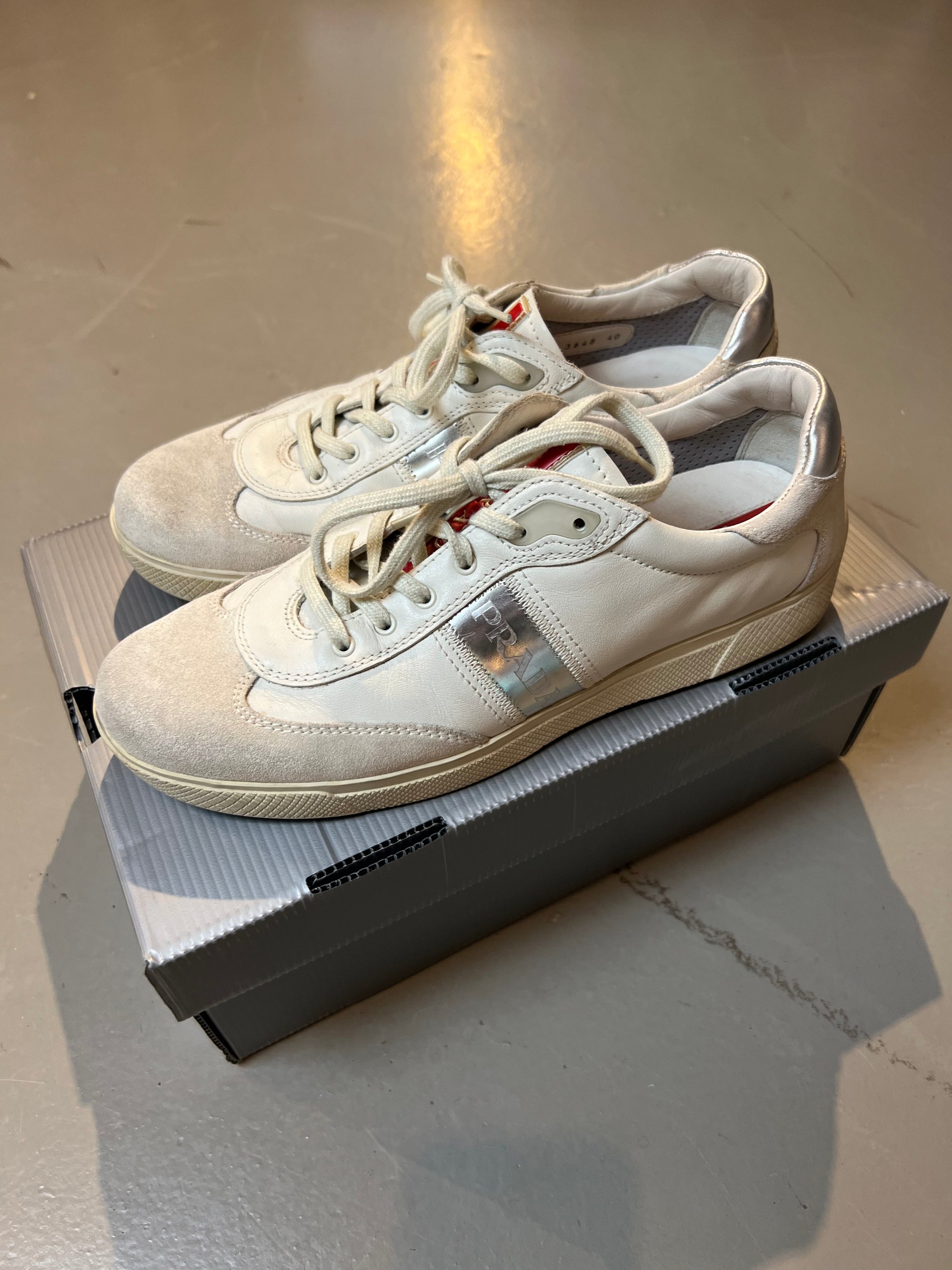 Vintage Prada Calzature Donna Sneaker 40