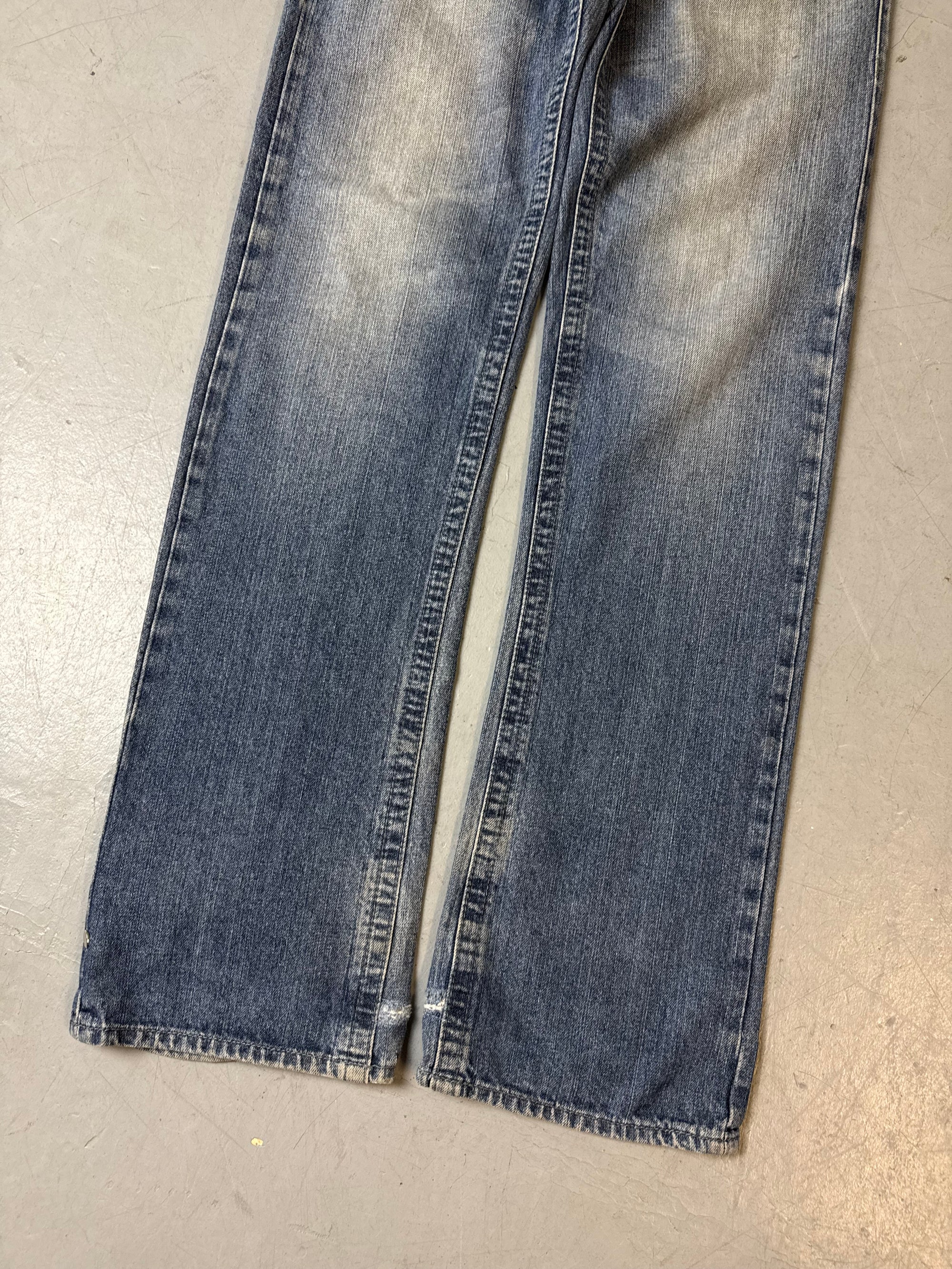 Vintage True Religion Baggy Denim with Studded Pockets M/L