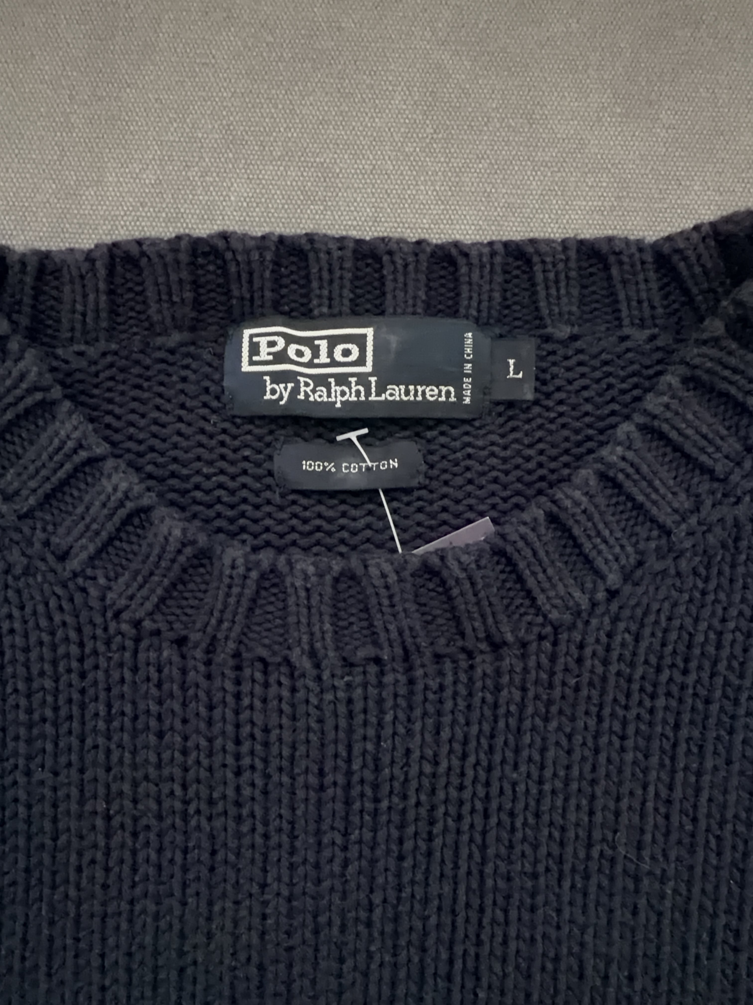 Vintage Polo Sport By Ralph Lauren Knit Sweater (L)