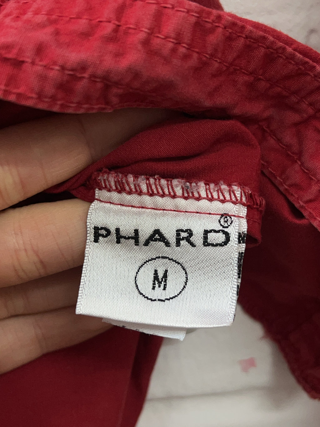 Vintage Phard Hemd red (M)
