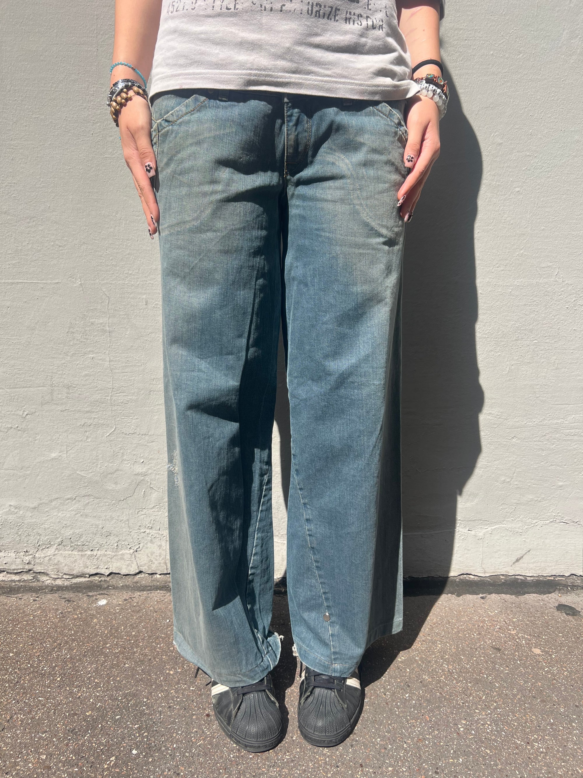 Vintage Dark Blue Levis Denim S/M
