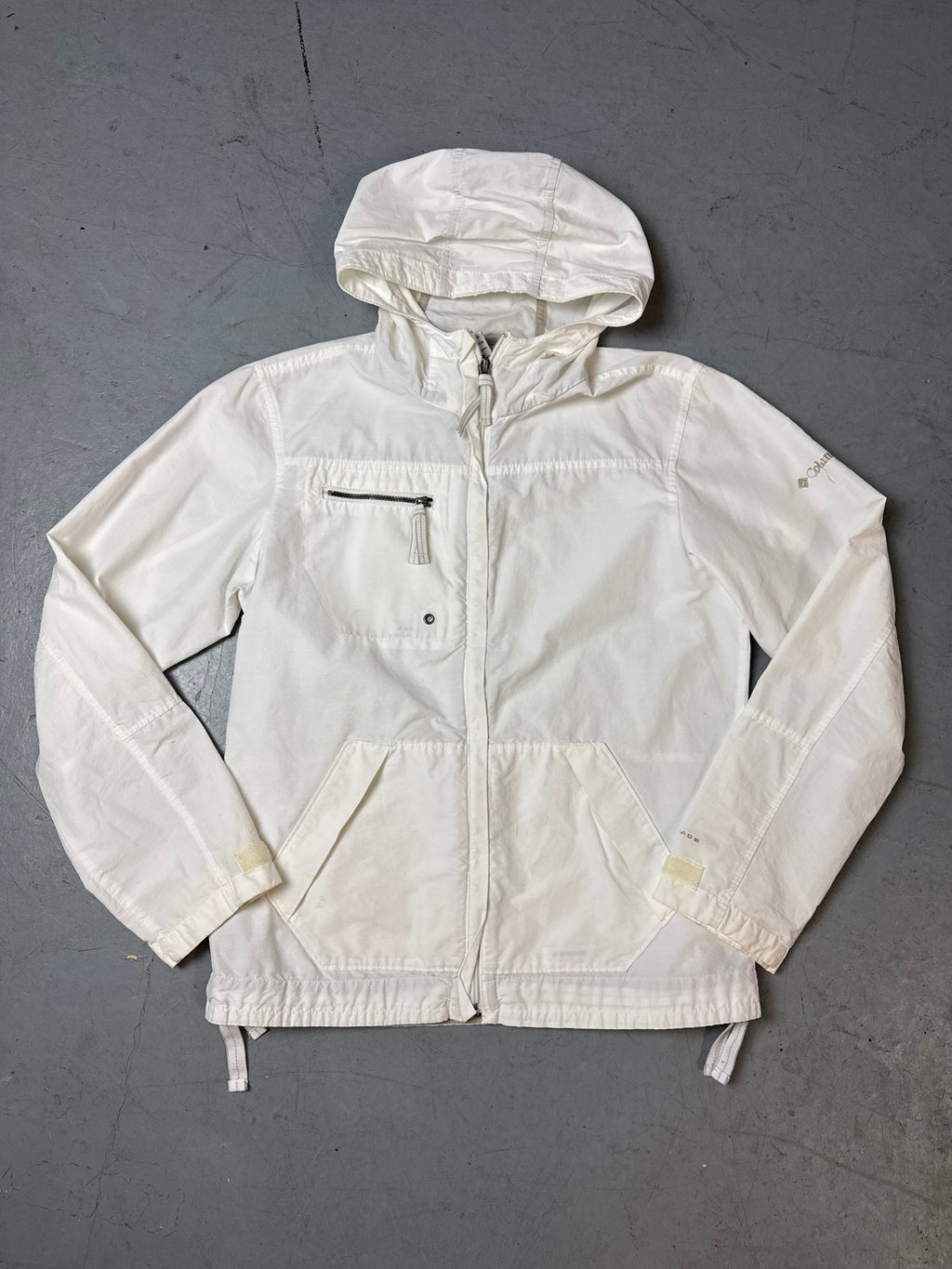 Vintage Columbia White Jacket S/M