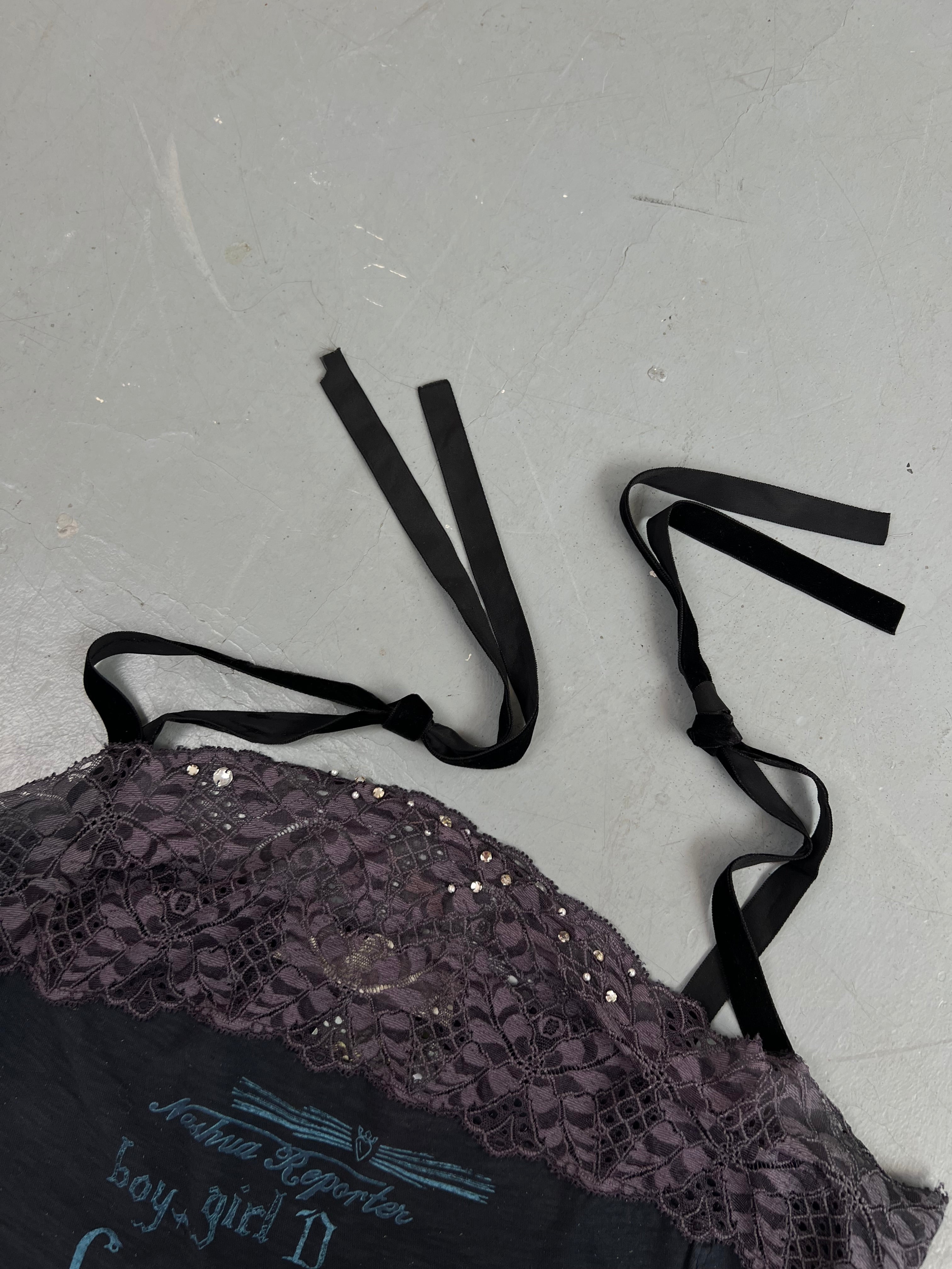 Vintage Blue/Purple Top S/M