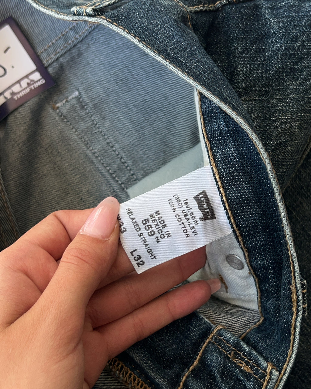 Vintage Levi's 559 Jeans (L)