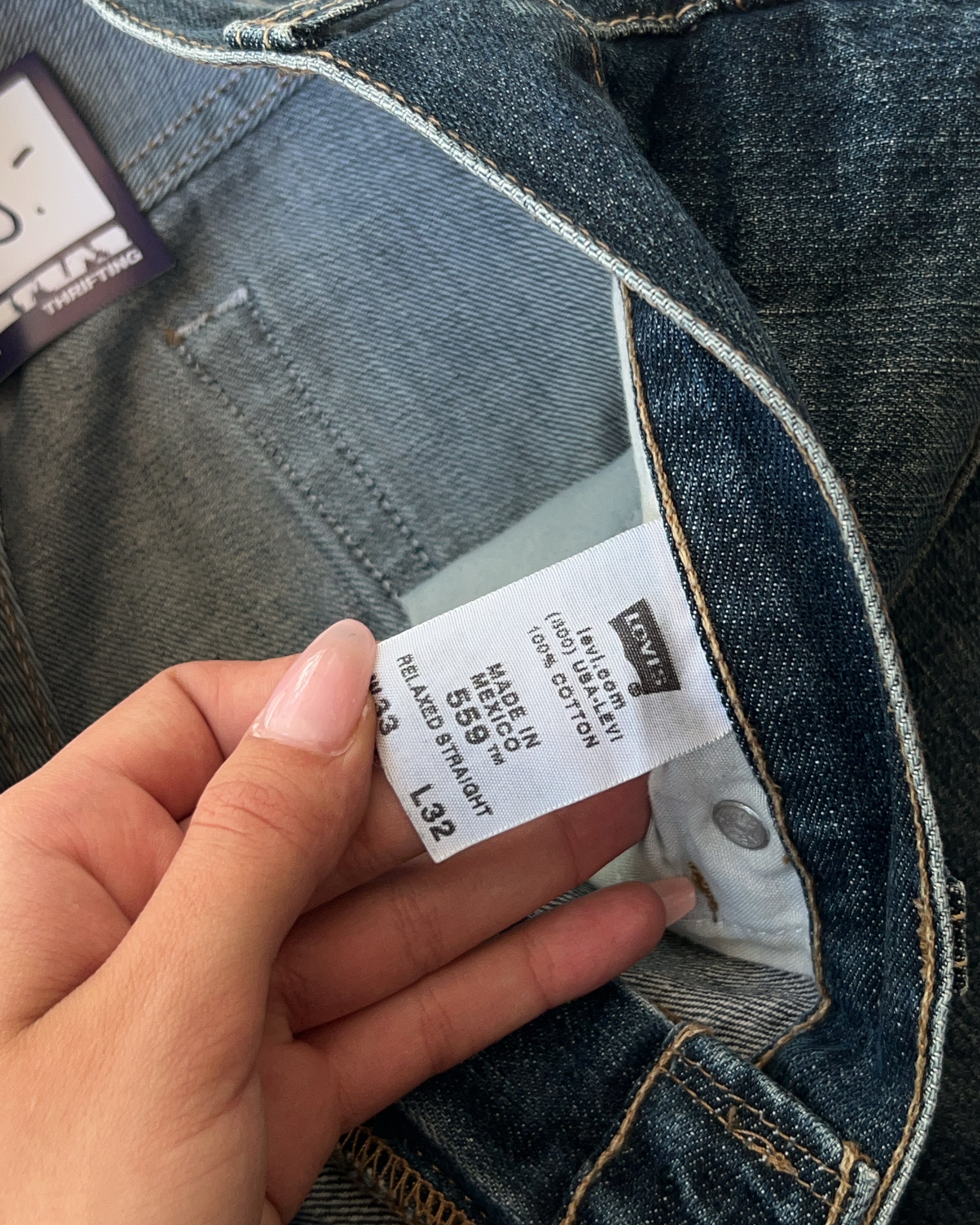 Vintage Levi's 559 Jeans (L)