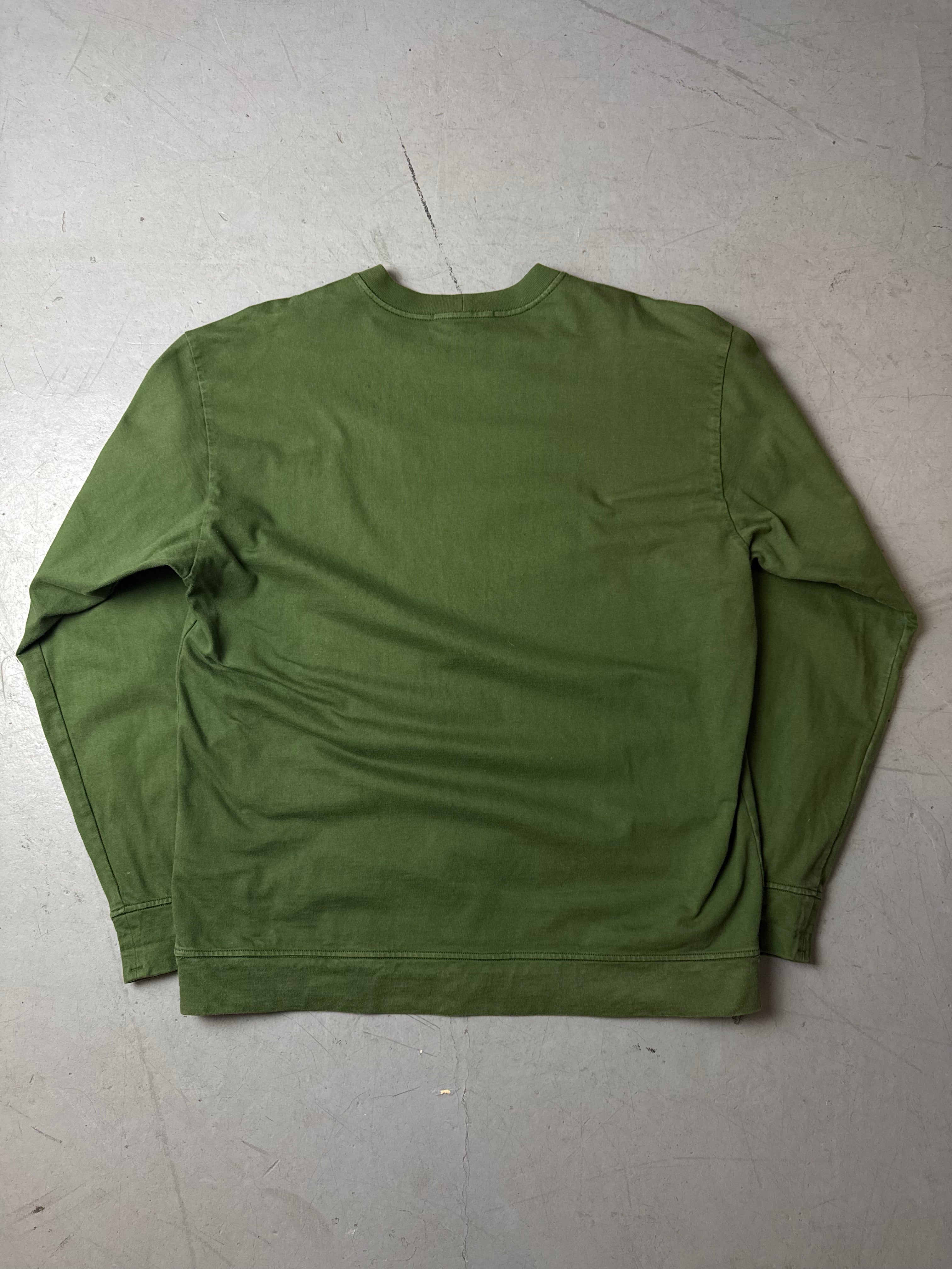 Vintage Stone Island Dark Green Crewneck Sweater L