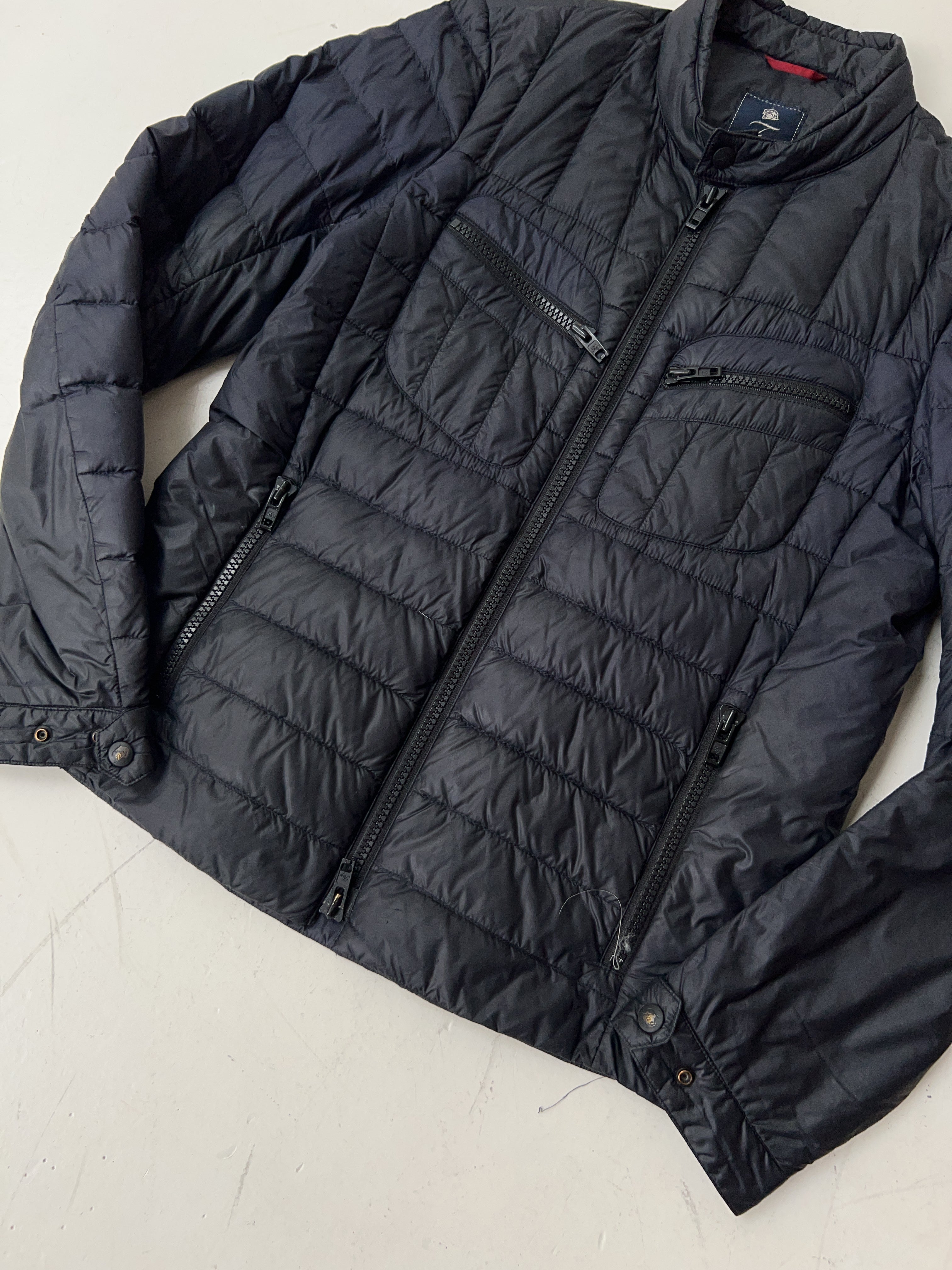 Vintage Fay Black Quilted Jacket (M)