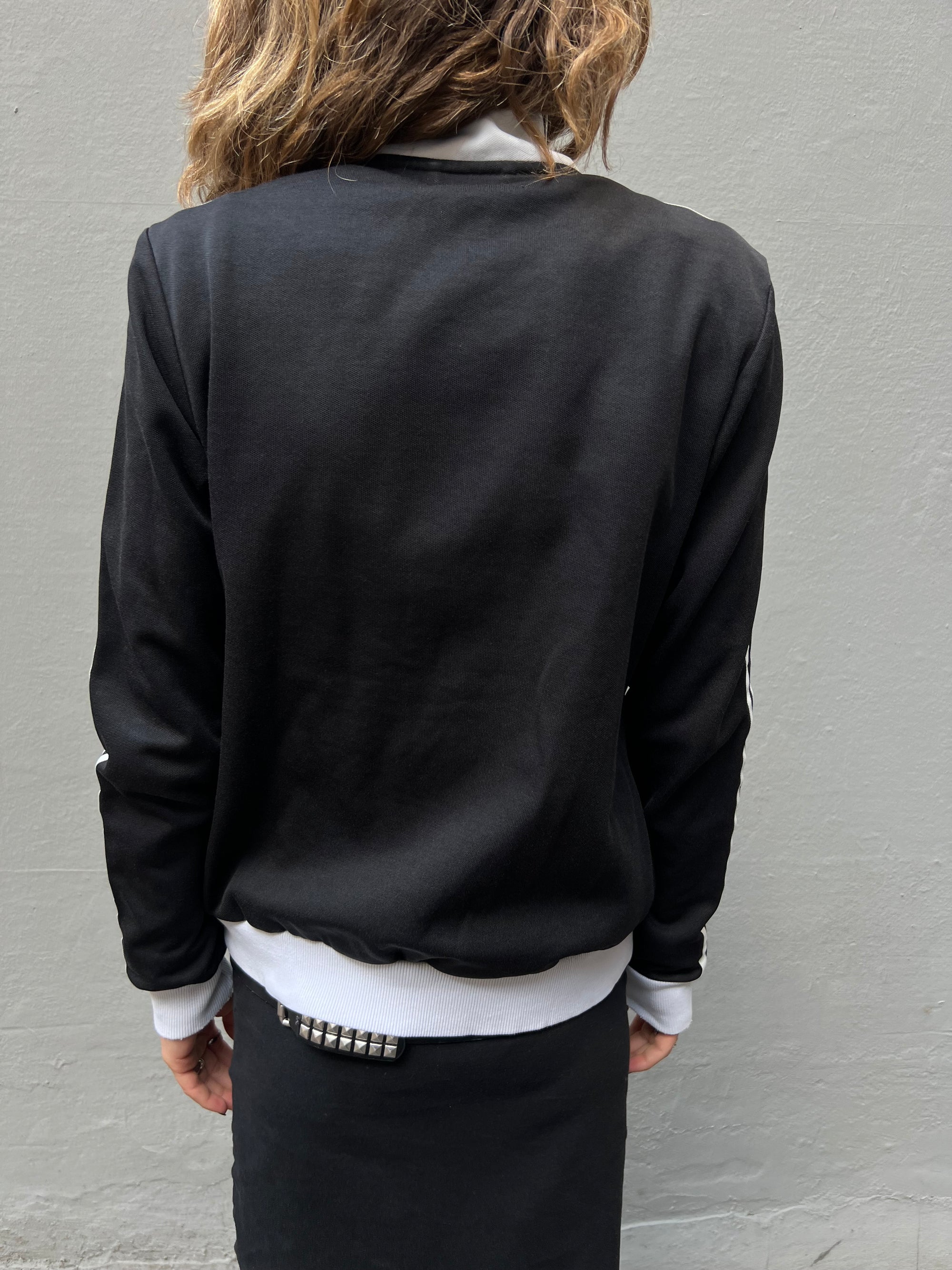 Vintage Black Adidas Track Jacket S/M