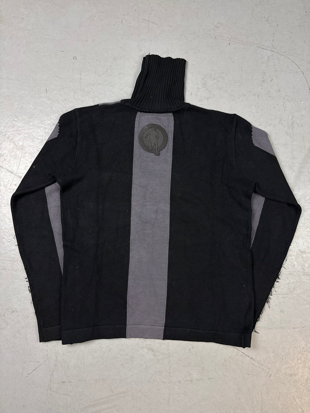 Vintage Dirk Bikkembergs Striped Turtleneck Sweater M