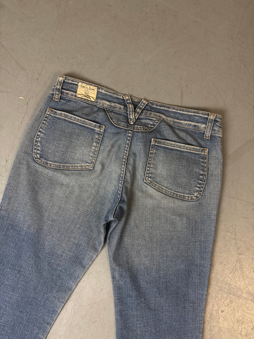 Vintage Take Two Low Waist Bootcut Jeans M