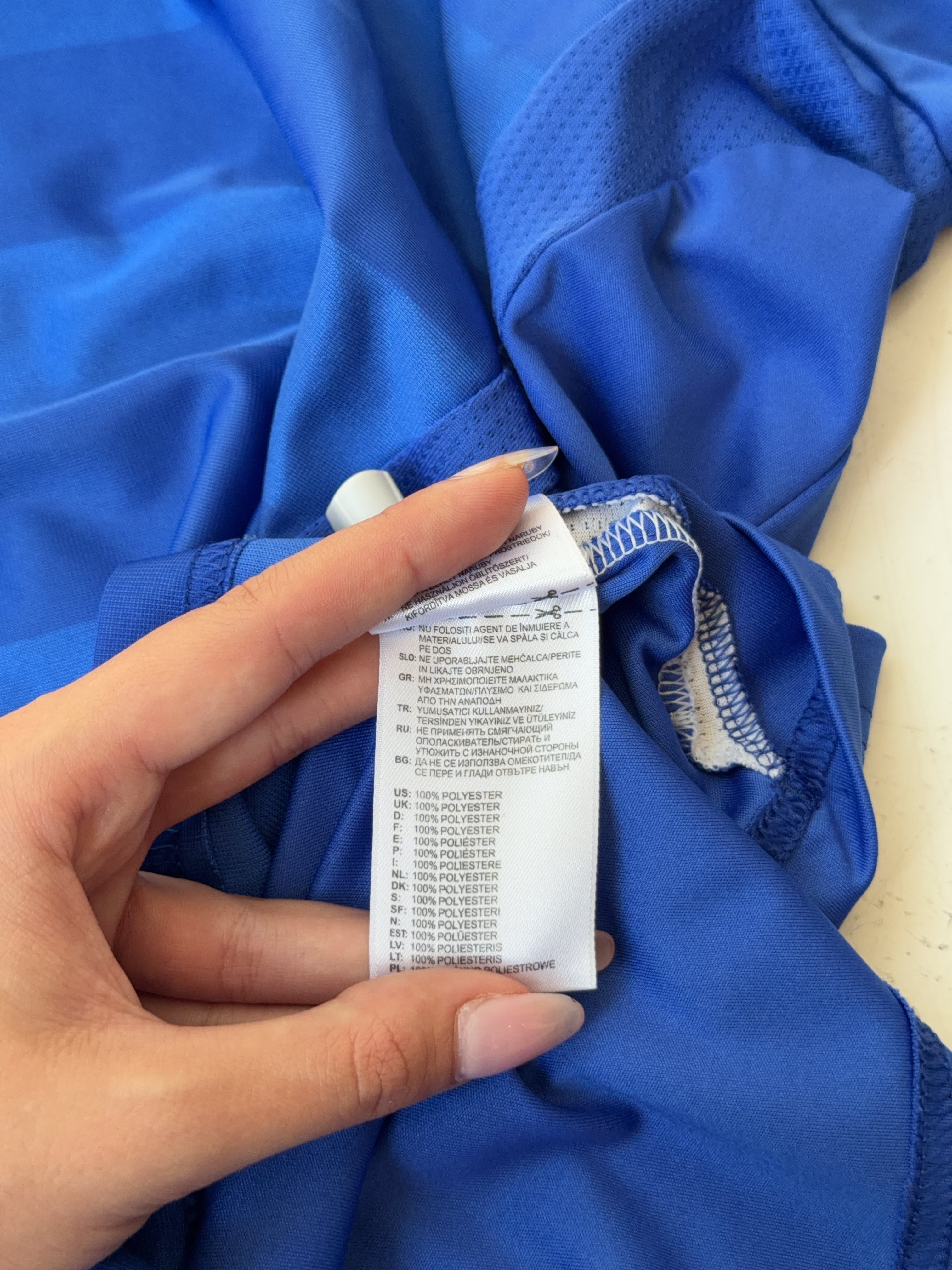 Vintage Adidas Chelsea 2011/12 David Luiz Home Jersey (S)