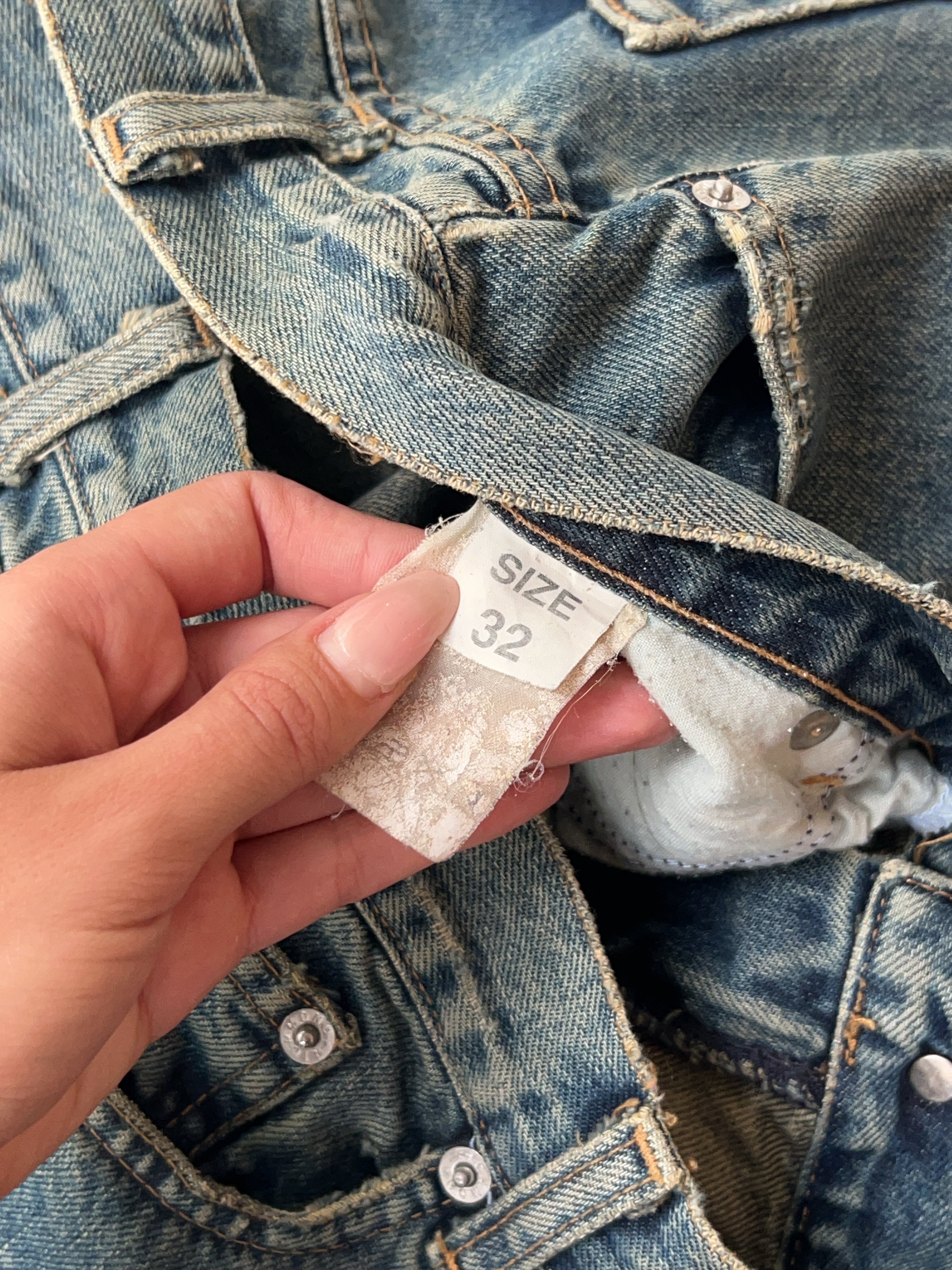 Vintage Richmond Ultra Low Rise Jeans (L)