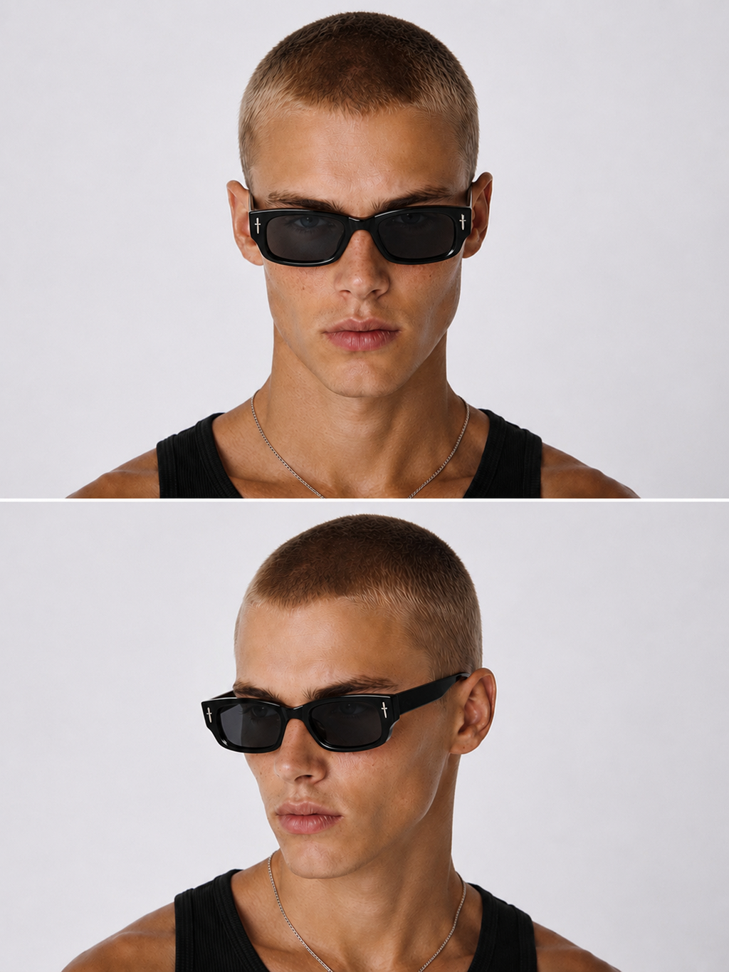 Cutler and Gross Black Sword Sunglasses