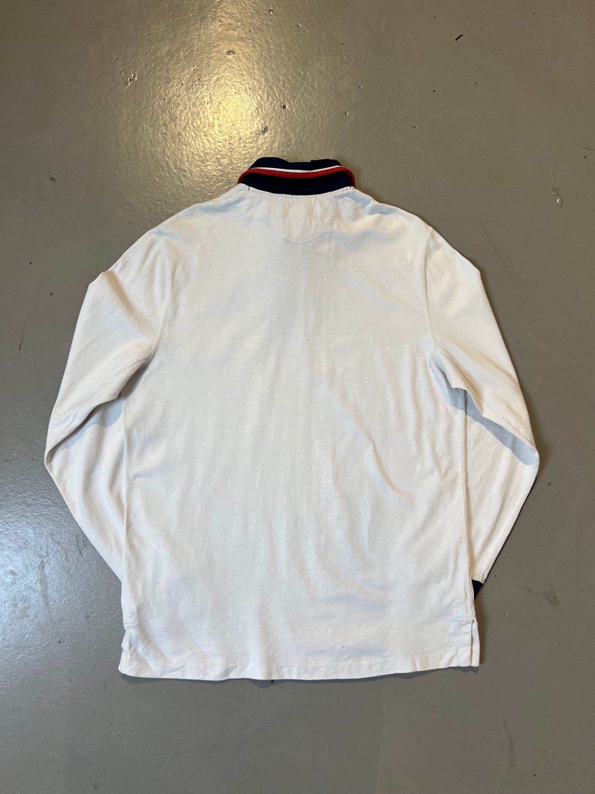 Vintage Ralph Lauren Longsleeve Polo White M/L