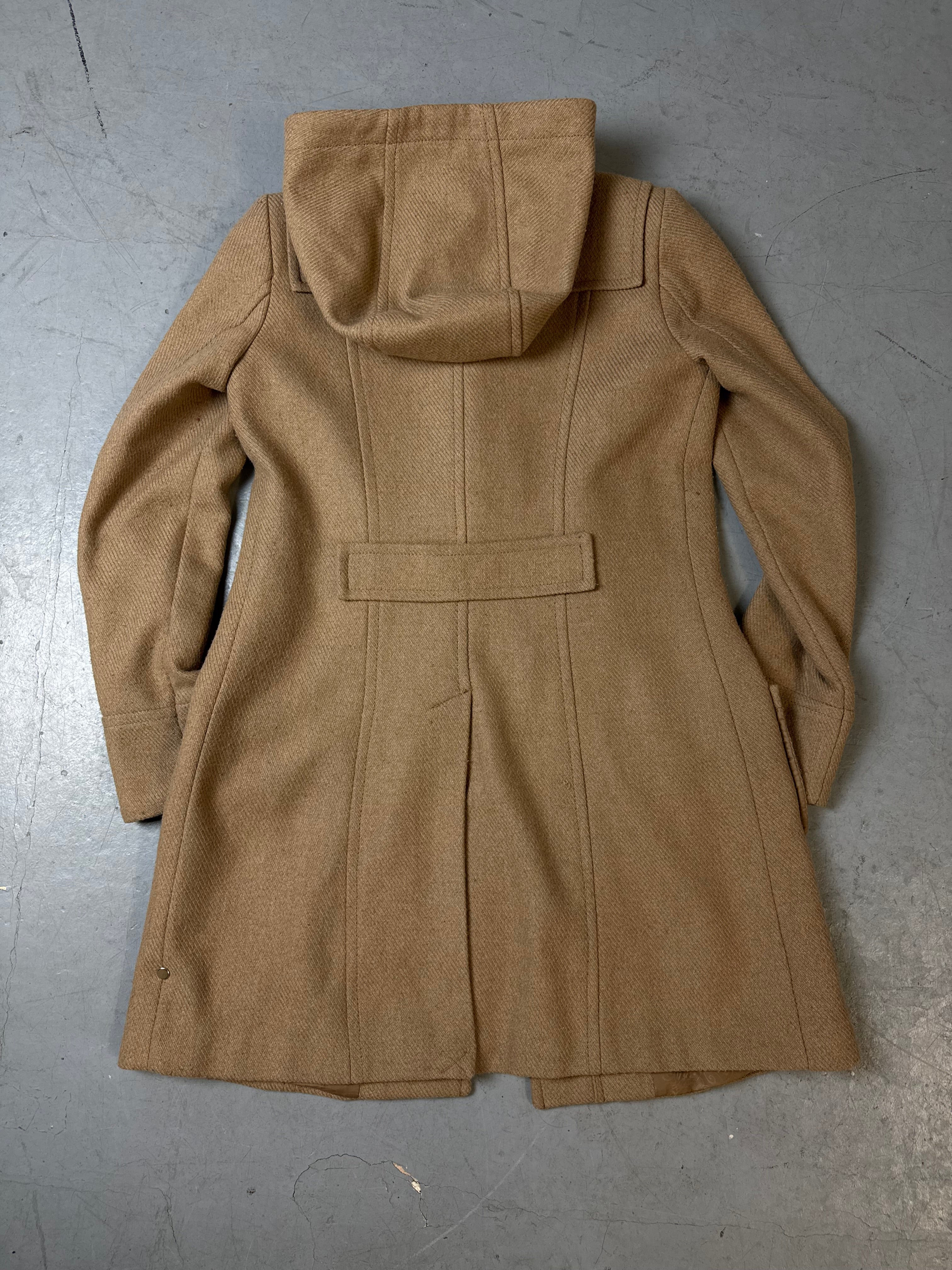 Vintage Miss Sixty Long Brown Coat M