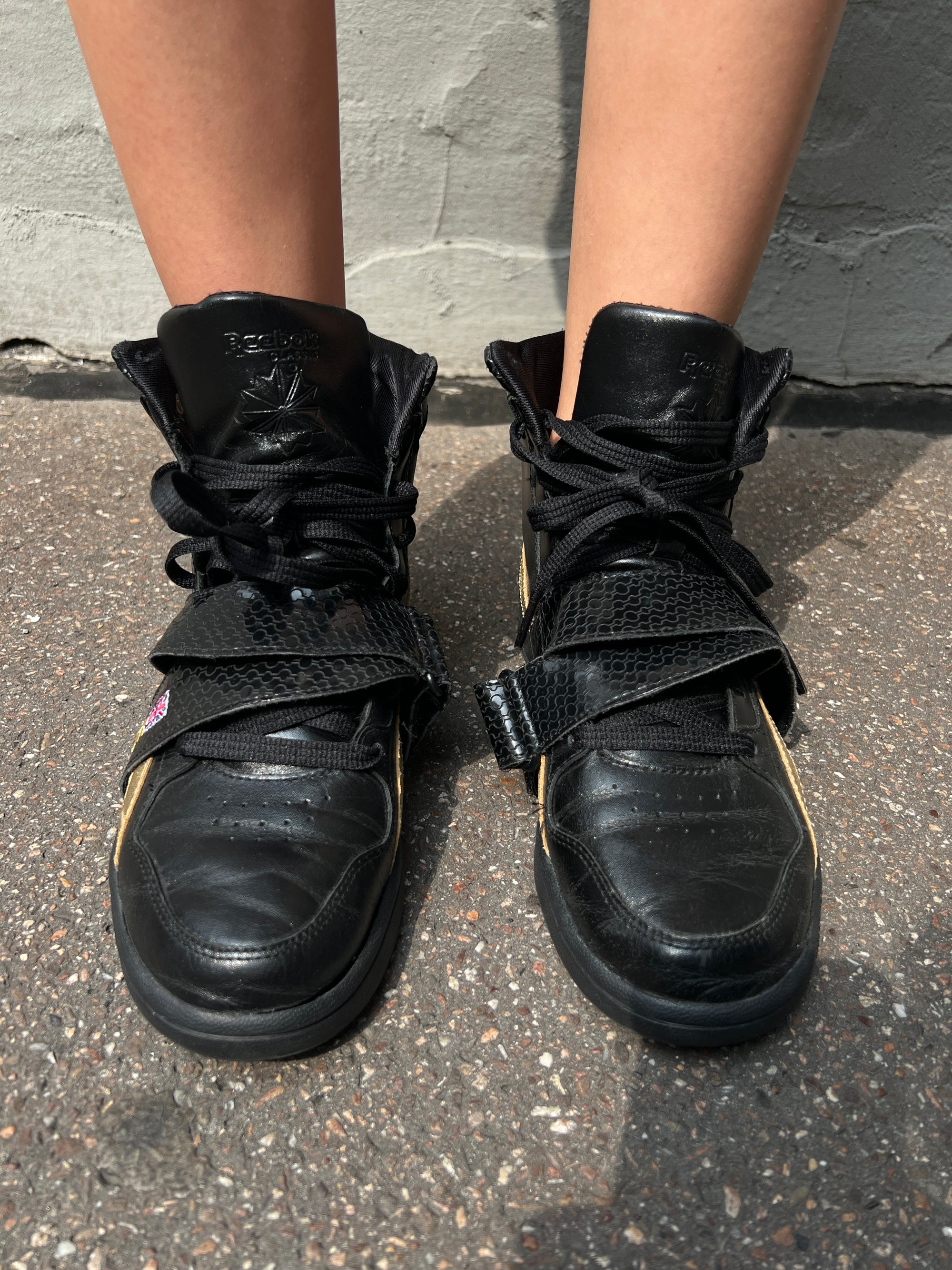 Vintage Black Reebok Sneaker 38