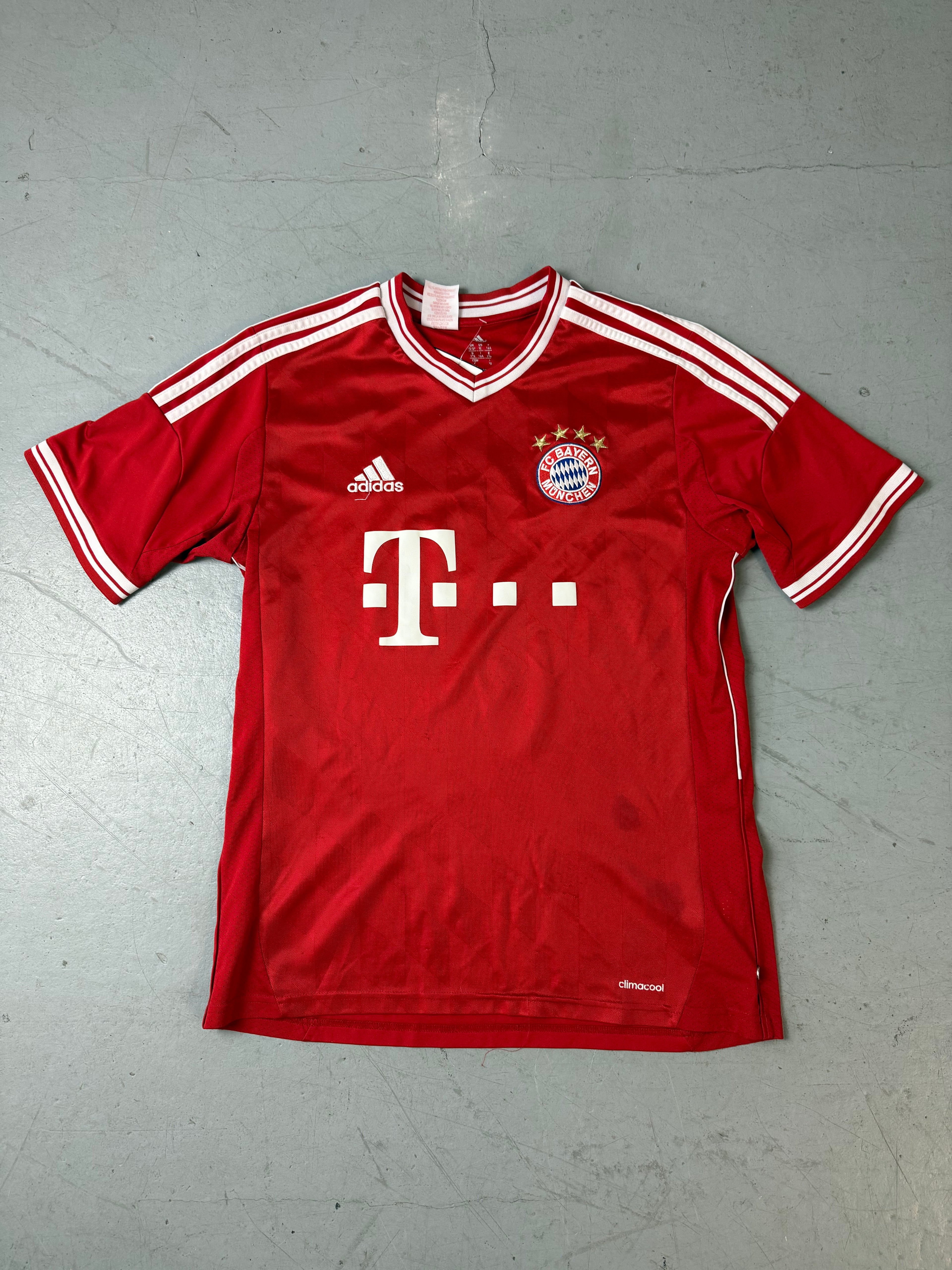 Vintage Adidas Fc Bayern München 13/14 Home Jersey M/L