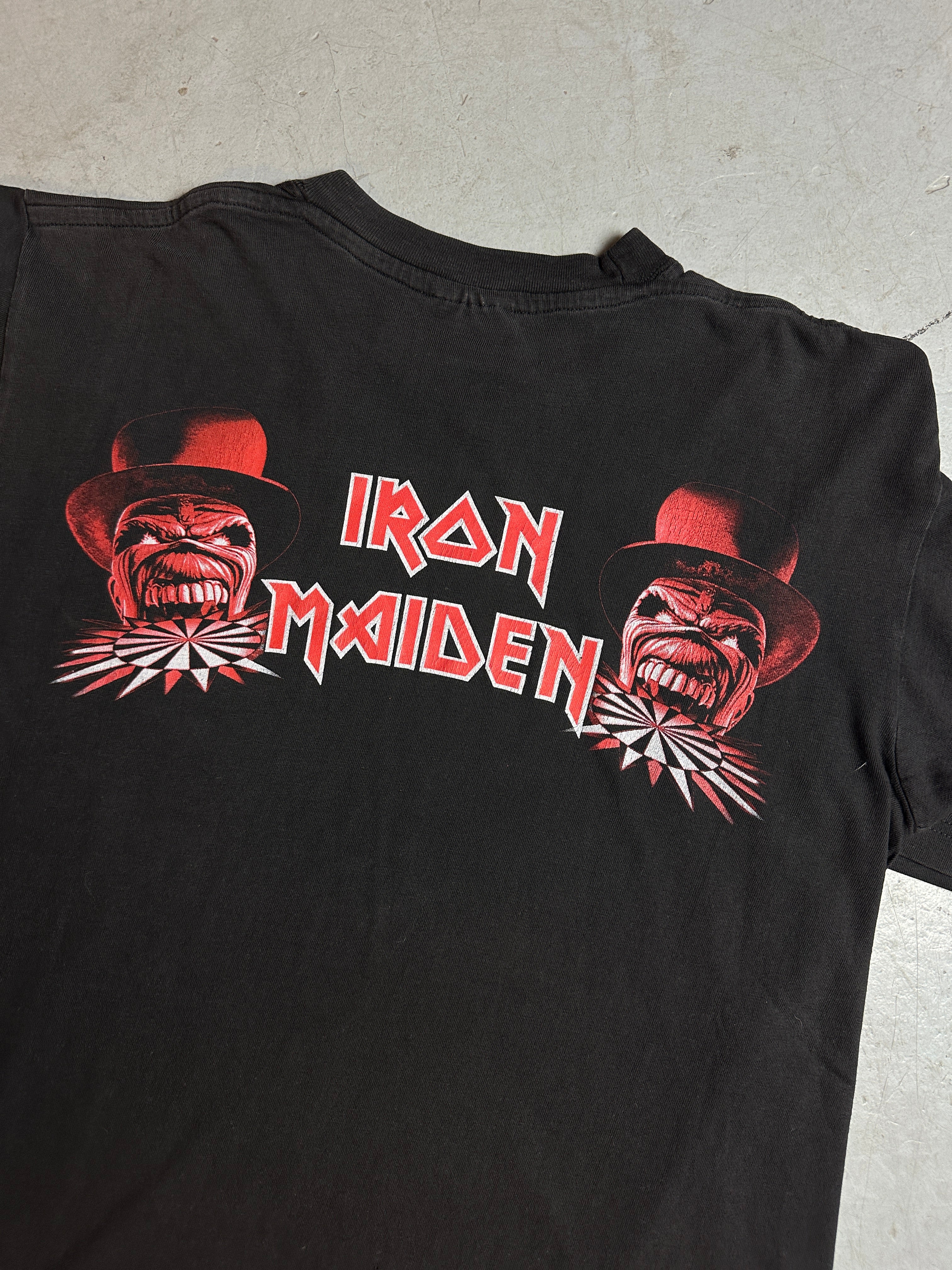 Detailliertes Produktbild von Vintage Iron Maiden Printed Tee L/XL von hinten