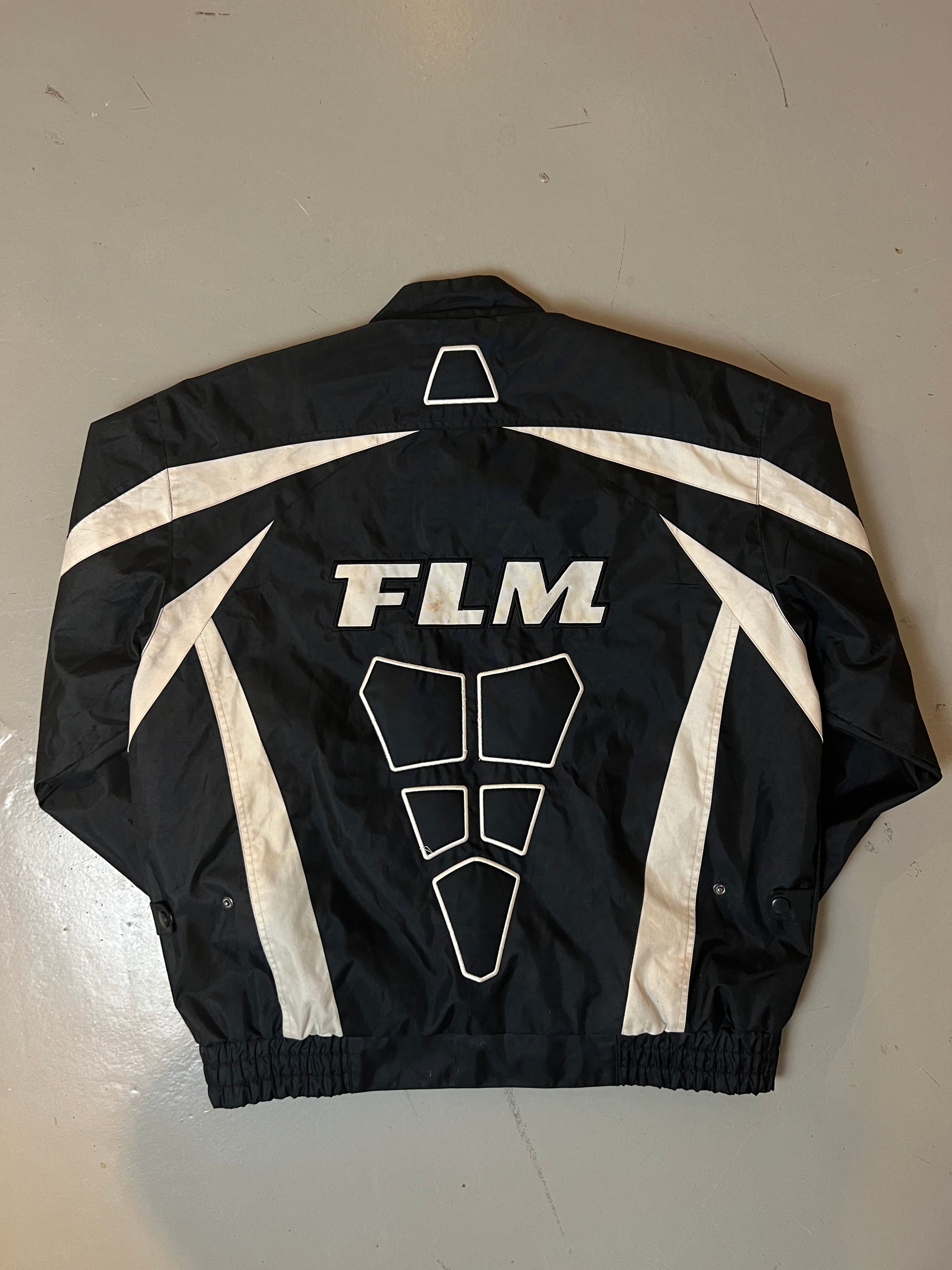 Produkt Bild Vintage FLM Racing Jacket von hinten