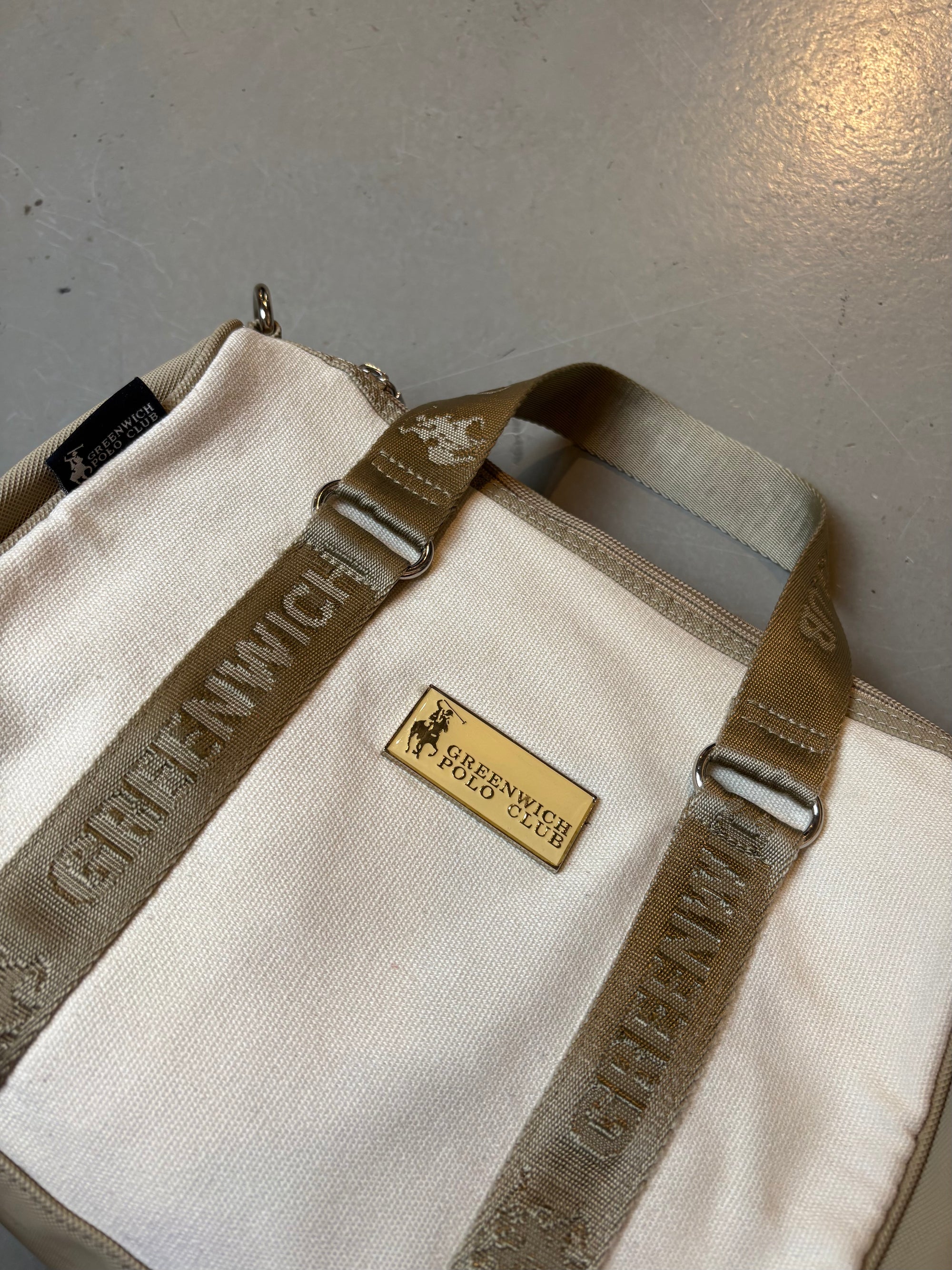 Vintage Greenwich Polo Club Bag