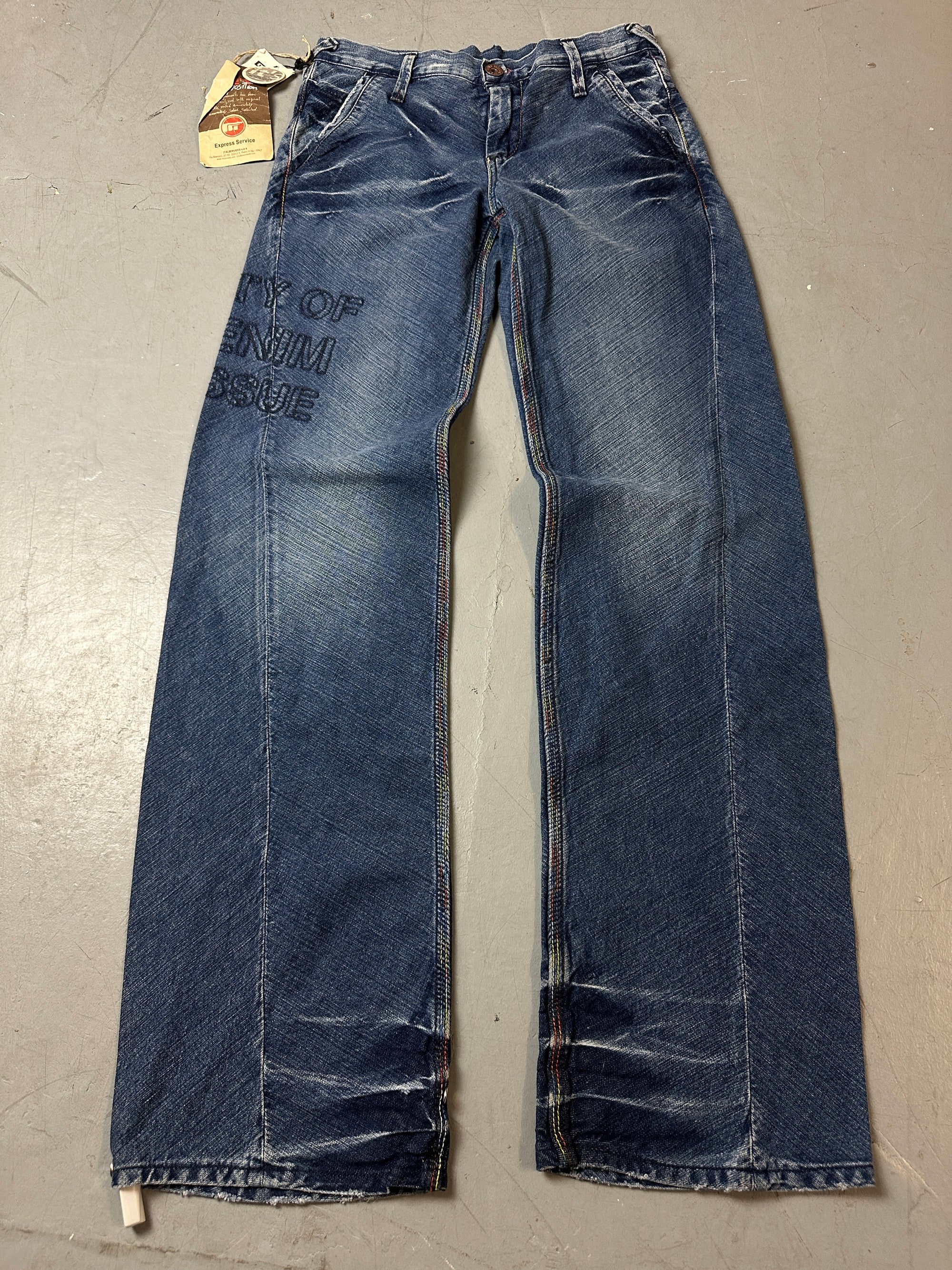 Produktbild von Vintage Met Stitched Denim von vorne