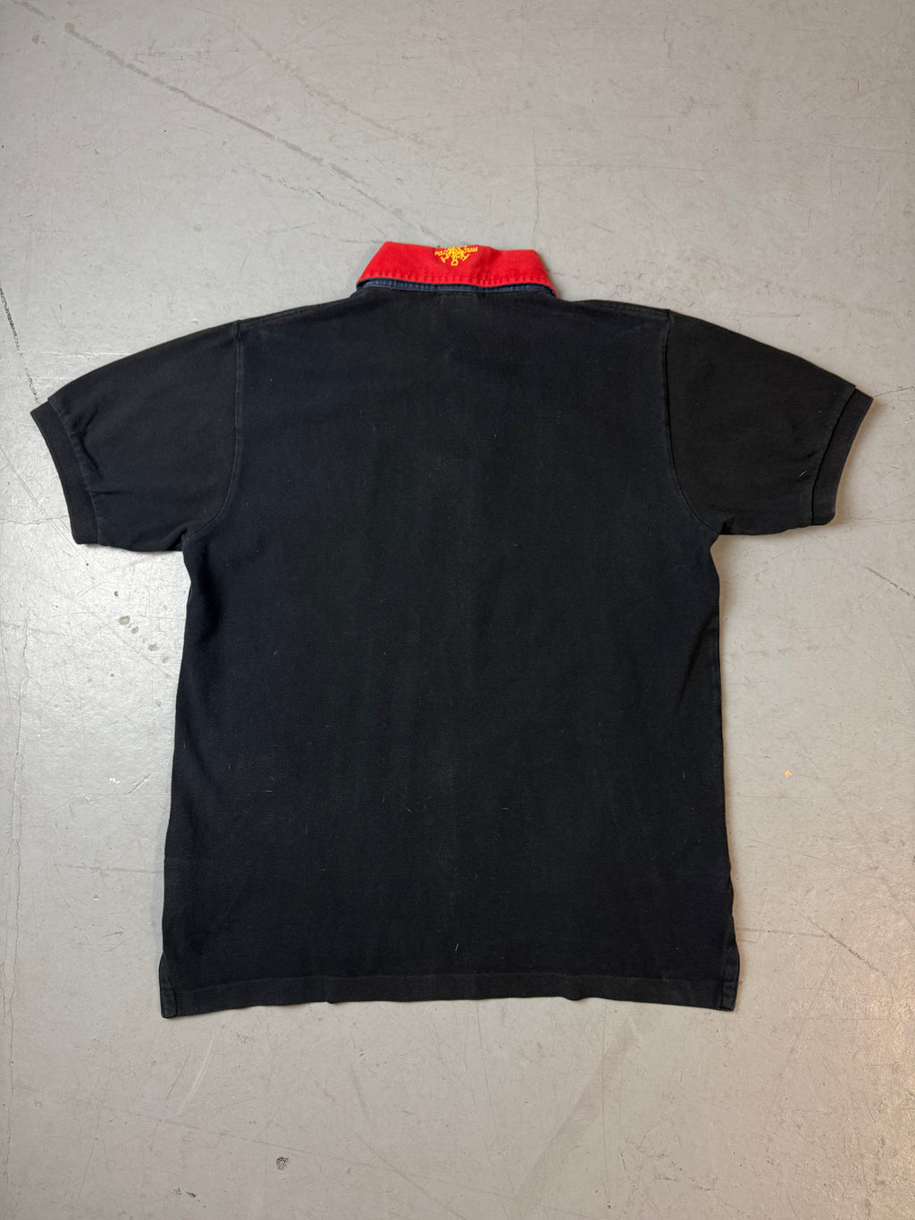 Produktbild von Vintage Polo Ralph Lauren Mercer Club Polo Shirt M/L von hinten