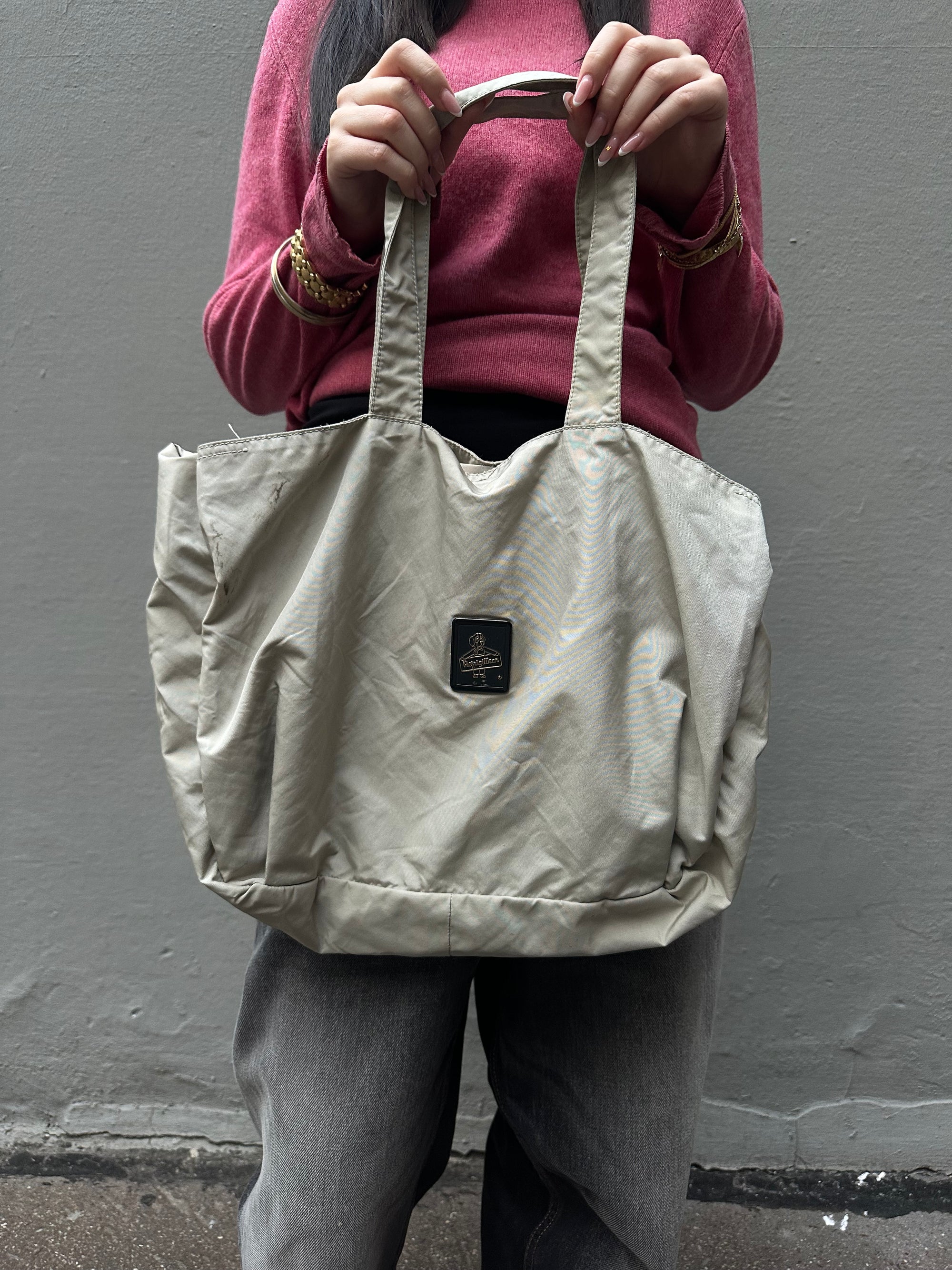 Vintage Rain-Proof Beige Bag