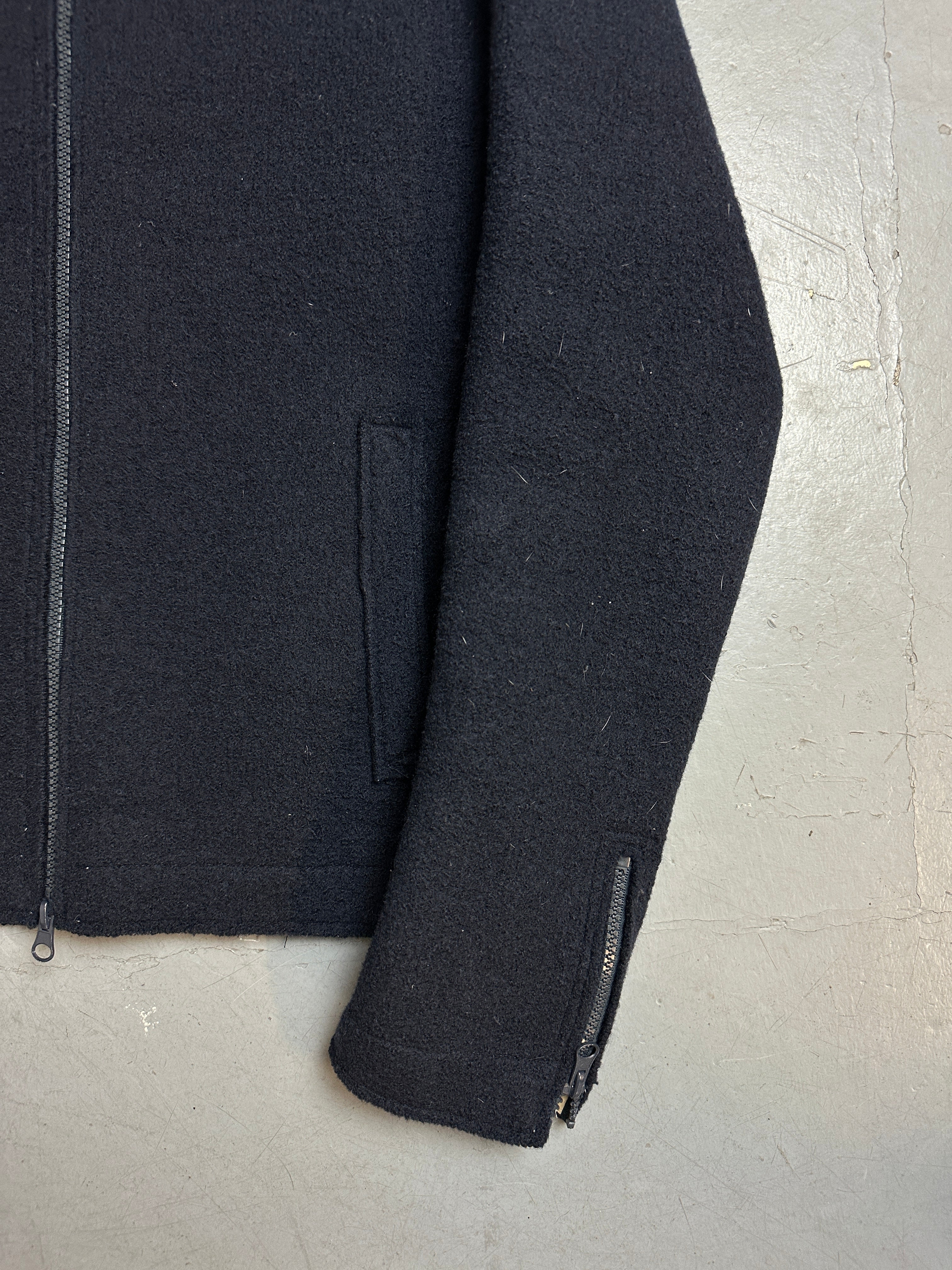 Vintage Emporio Armani Wool Zipper M/L