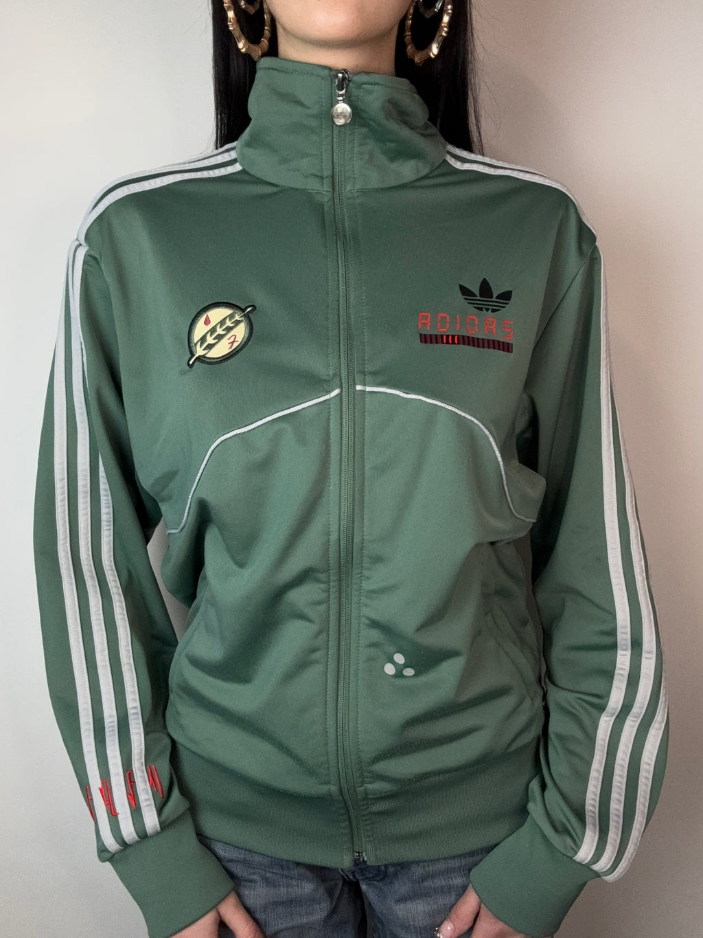 Vintage Adidas x Star Wars Boba Fett Firebird Classic Track Jacket M/L