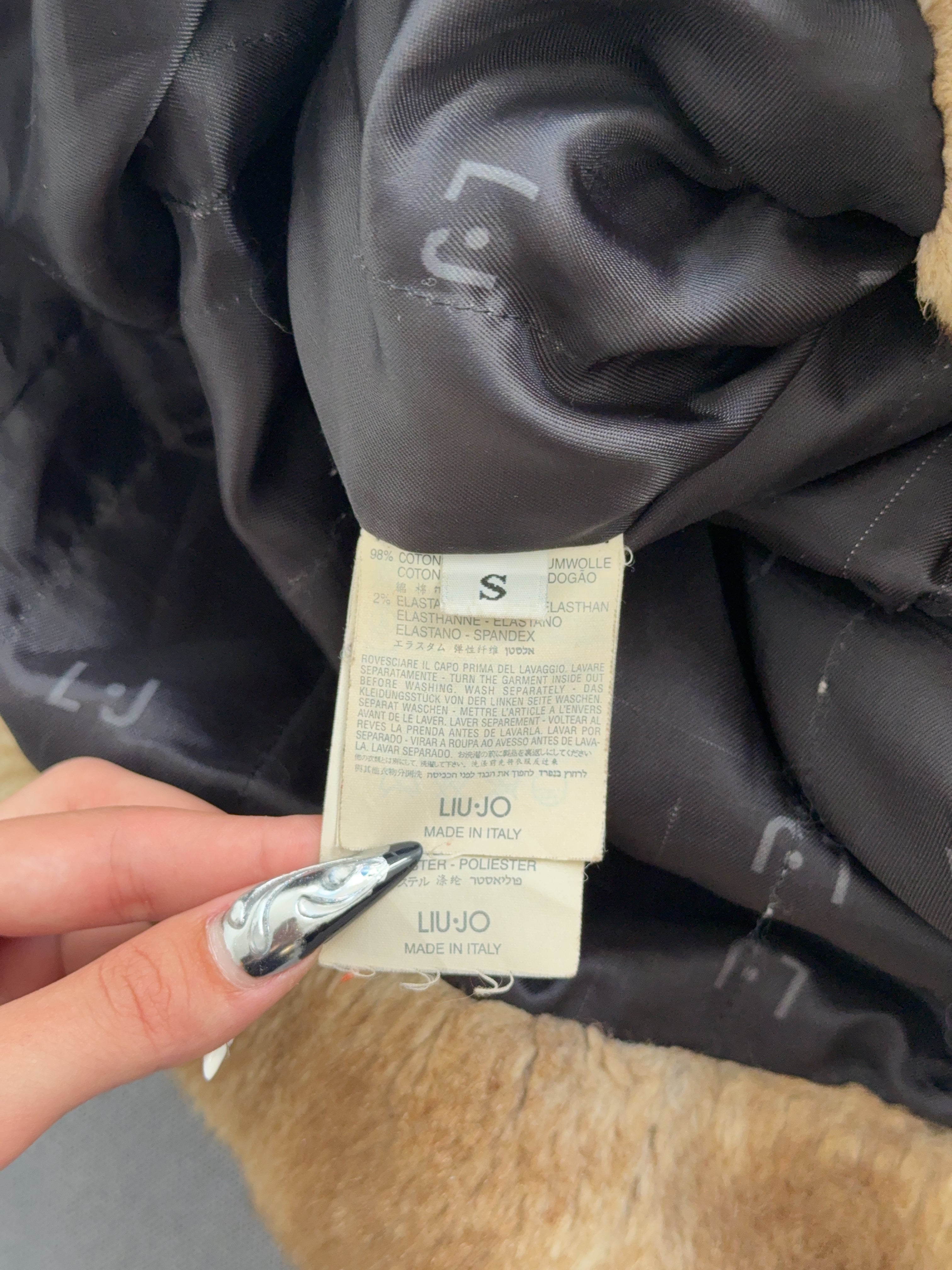 Vintage Liu Jo Jeans Mantel (S)