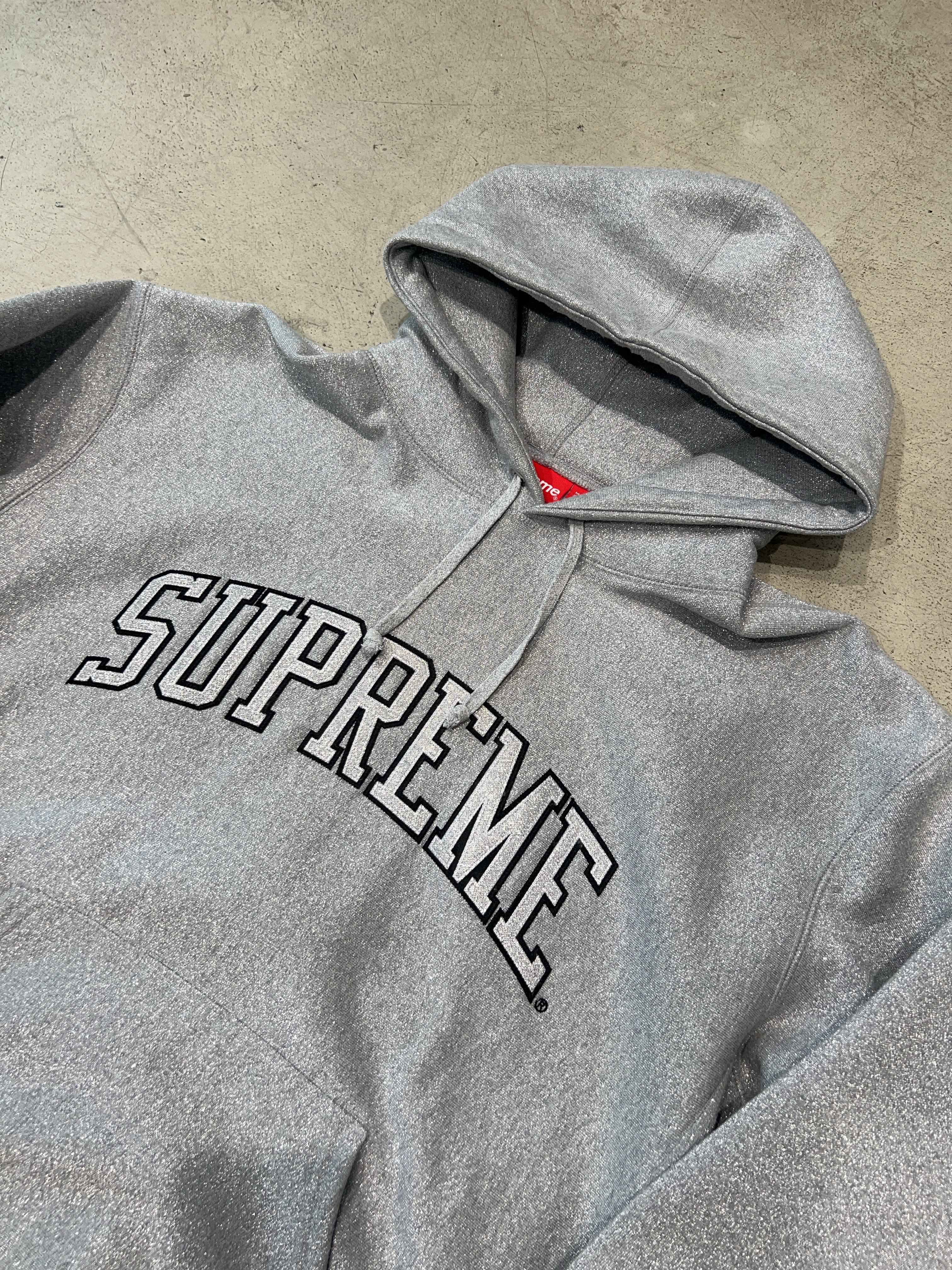 Vintage Supreme SS23 Glitter Arc Hoodie (L)
