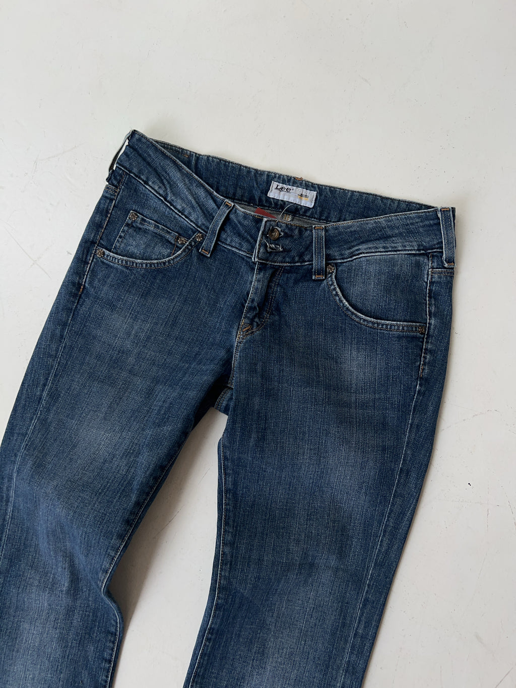 Vintage Lee Low Waisted Jeans (M)